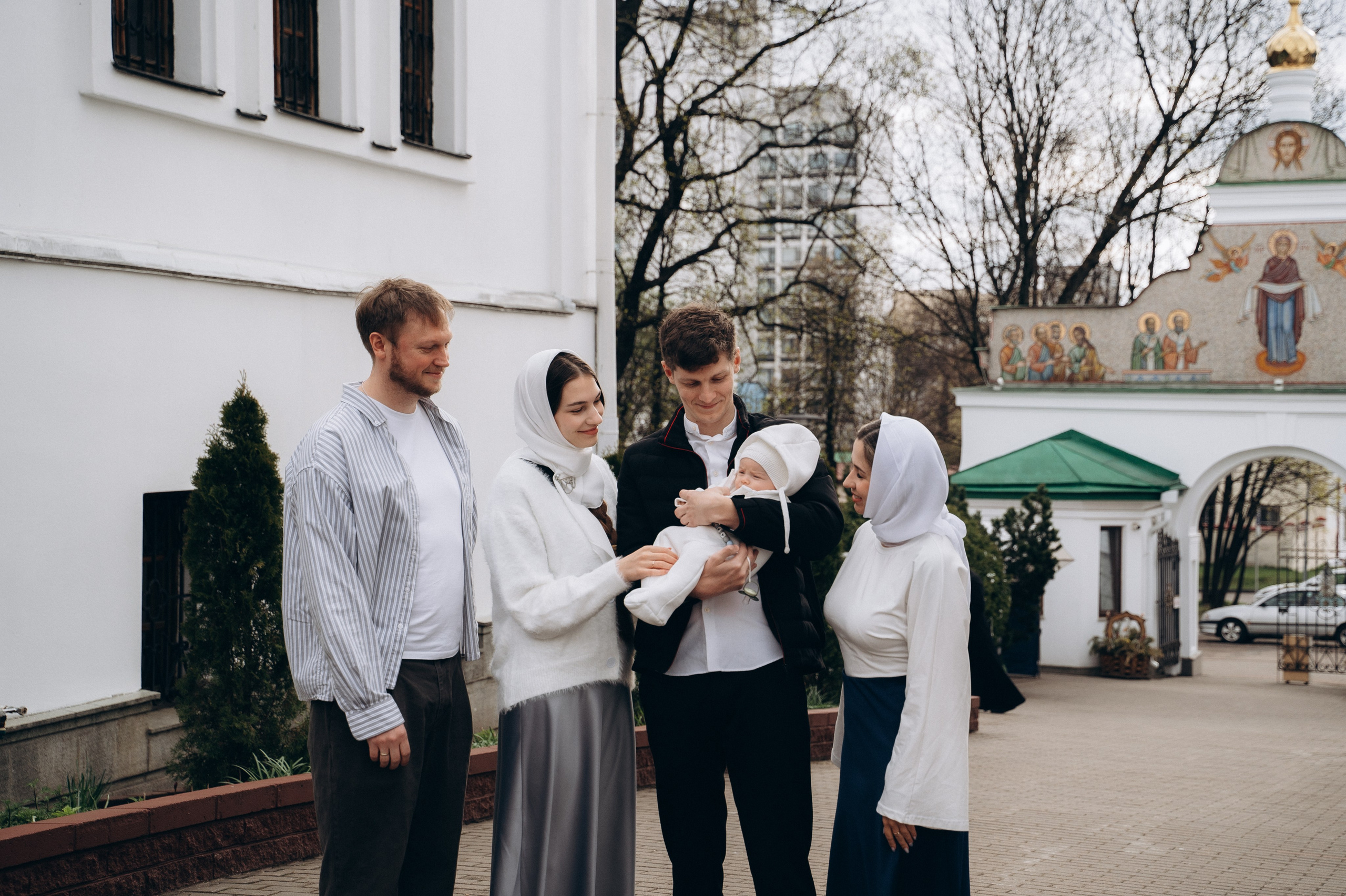 Крещение Артура (Храм Марии Магдалины). Семейный фотограф в Минске Дарья Дреко