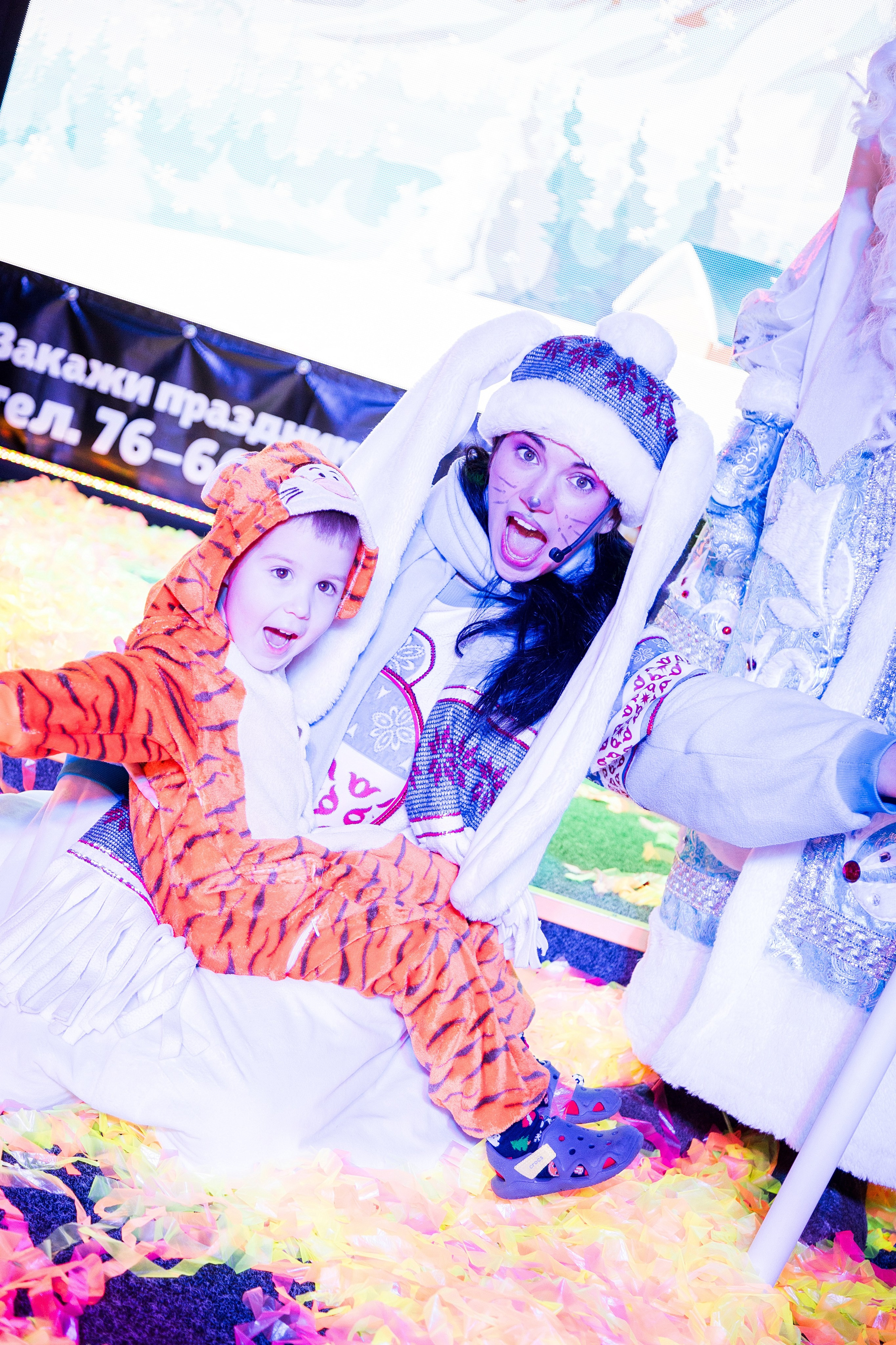 Новогодние утренники. Детский фотограф видеограф в Хабаровске Михаил Орлов