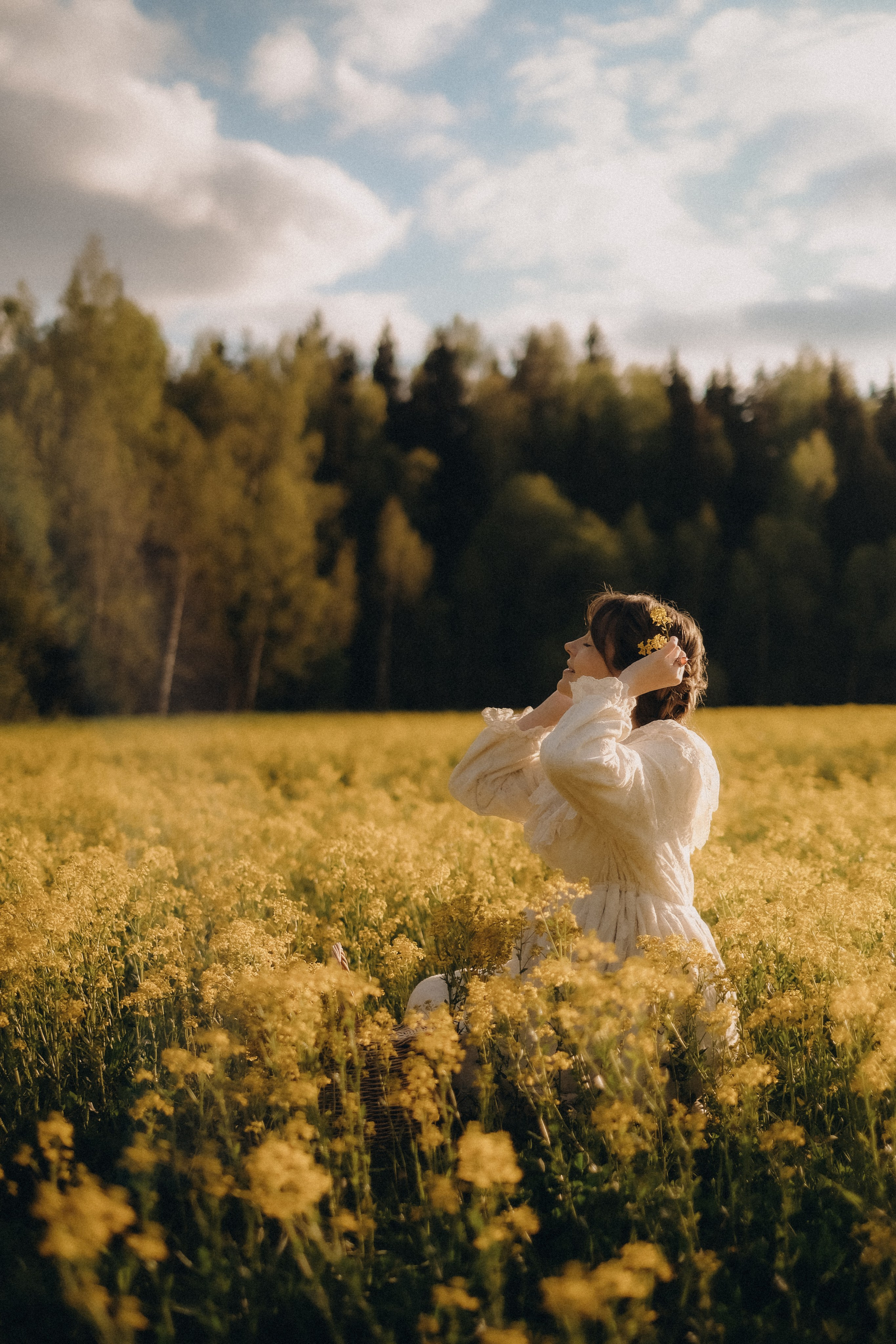 В золотом поле. Свадебный и семейный фотограф в Москве Инника Кетлер