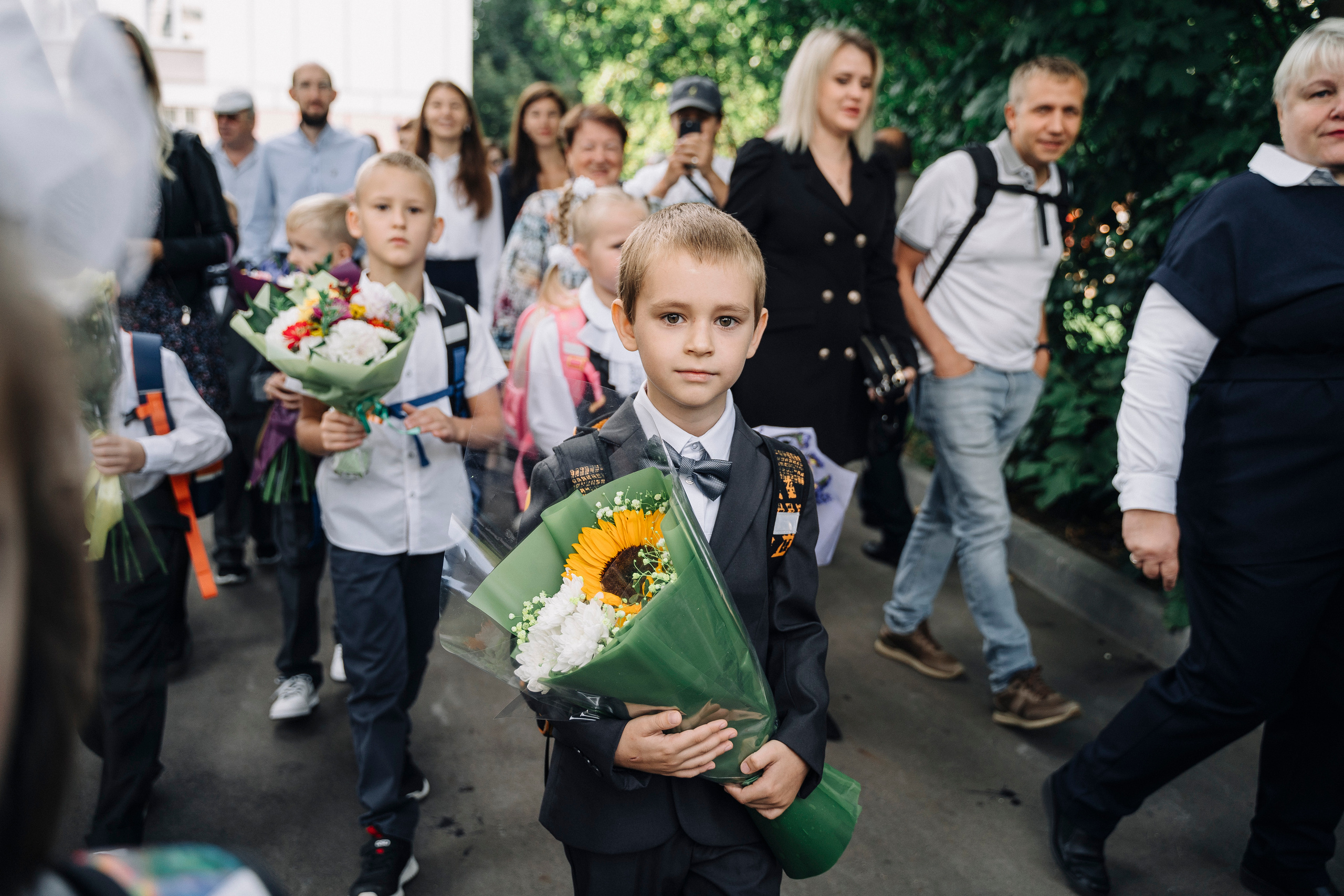 1 сентября — 1 класс. Свадебный и семейный фотограф в Москве и МО Геннадий Туманцев