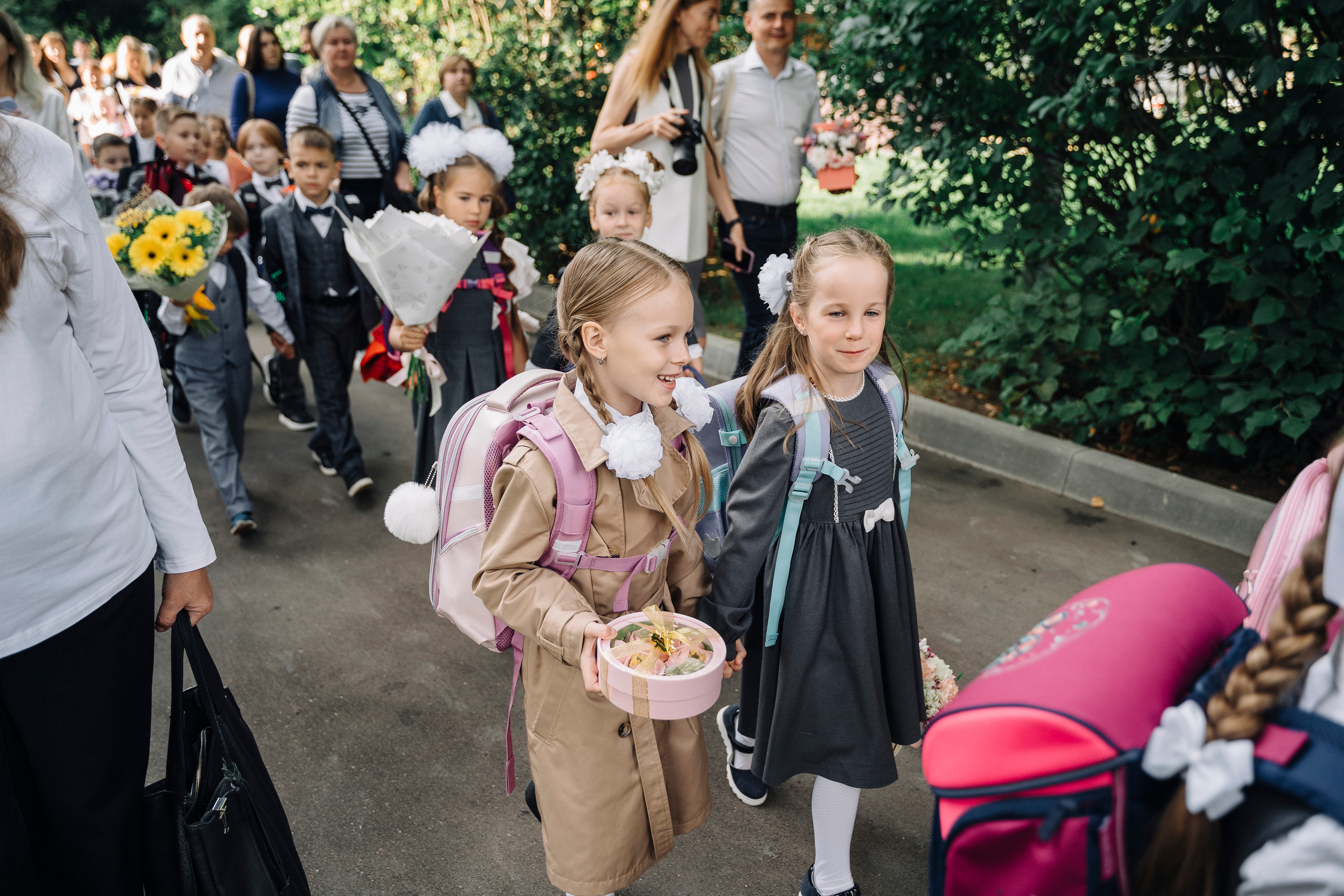 1 сентября — 1 класс. Свадебный и семейный фотограф в Москве и МО Геннадий Туманцев