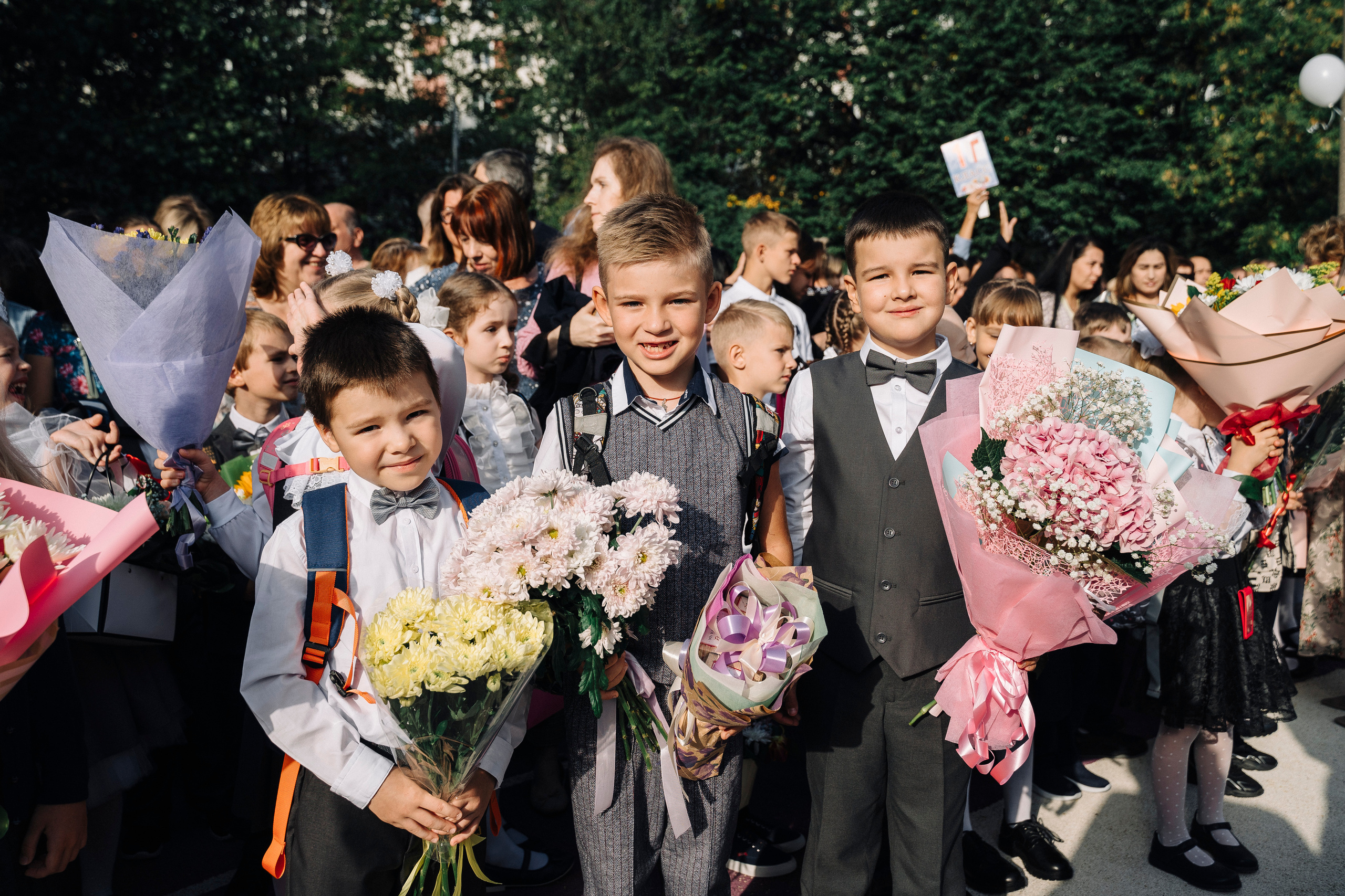 1 сентября — 1 класс. Свадебный и семейный фотограф в Москве и МО Геннадий Туманцев