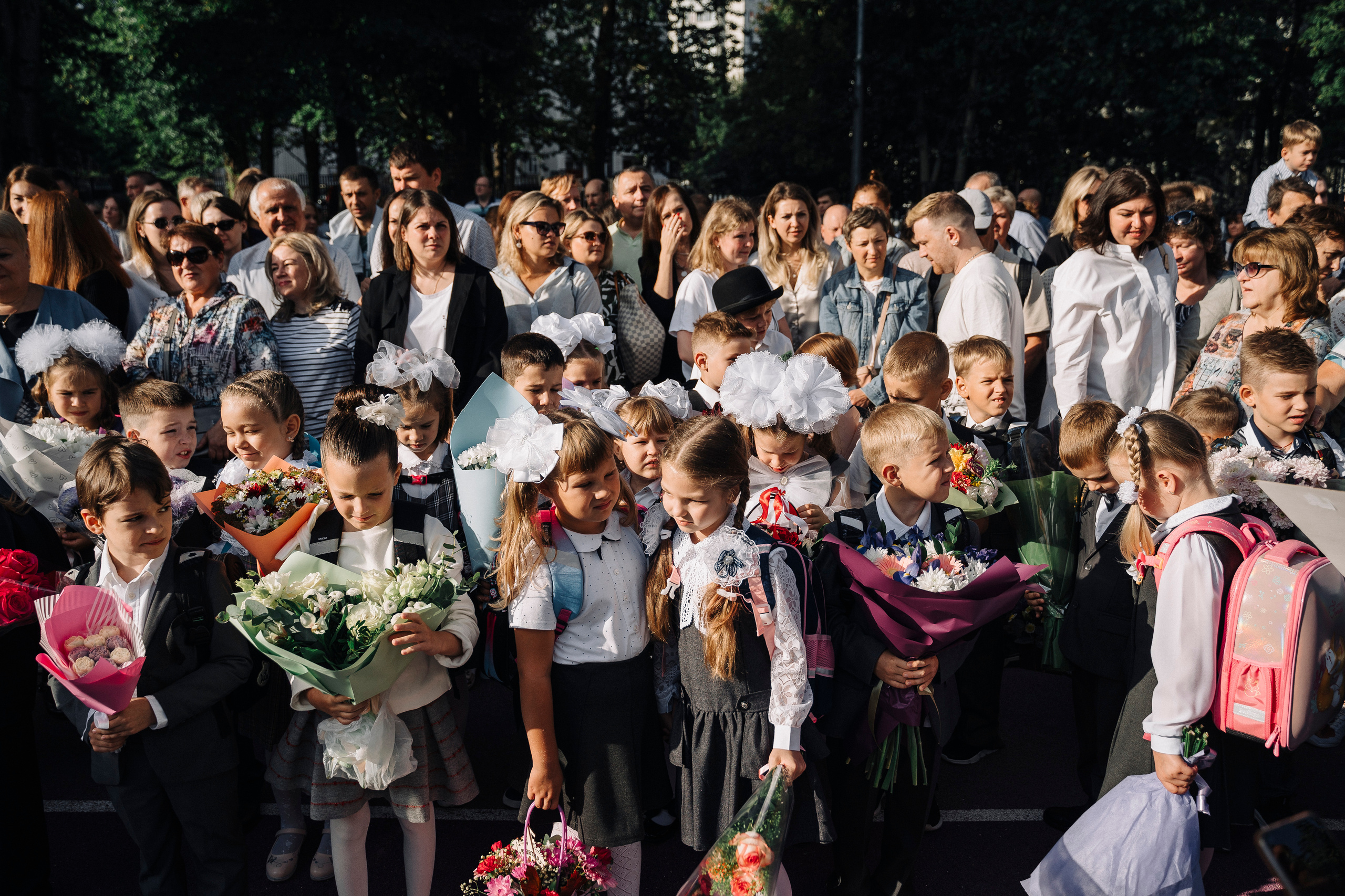 1 сентября — 1 класс. Свадебный и семейный фотограф в Москве и МО Геннадий Туманцев