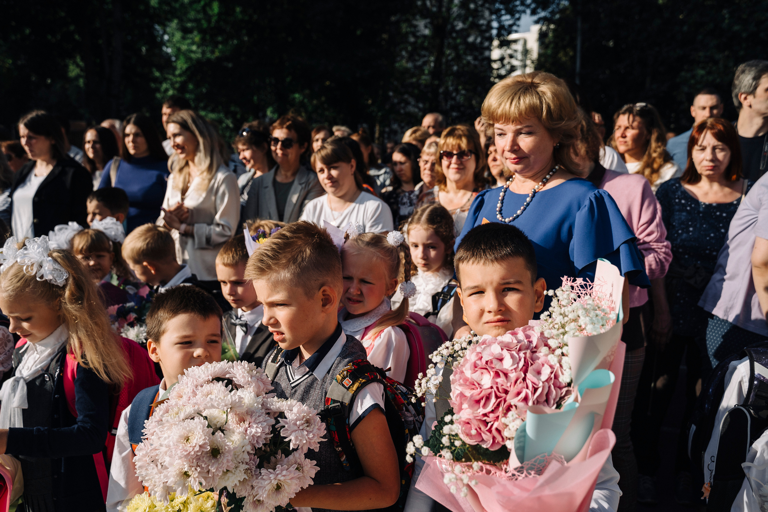 1 сентября — 1 класс. Свадебный и семейный фотограф в Москве и МО Геннадий Туманцев