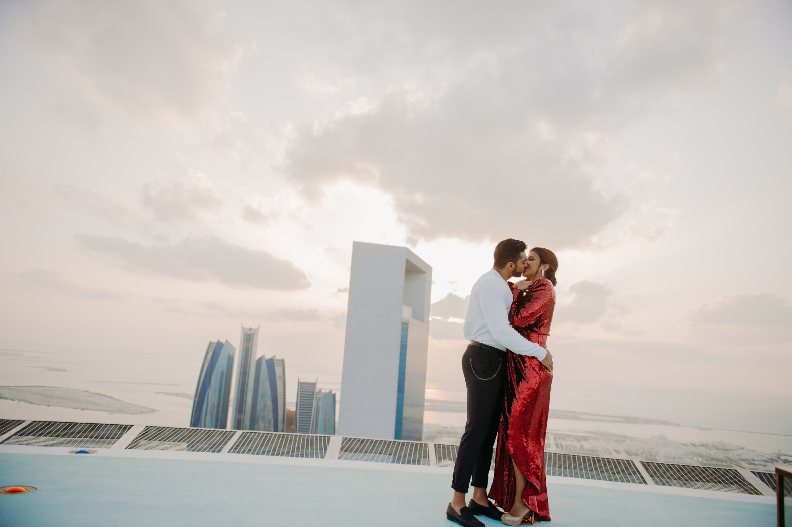 Love Story на высоте (Абу Даби). Фотограф в Москве и Санкт-Петербурге Дарина