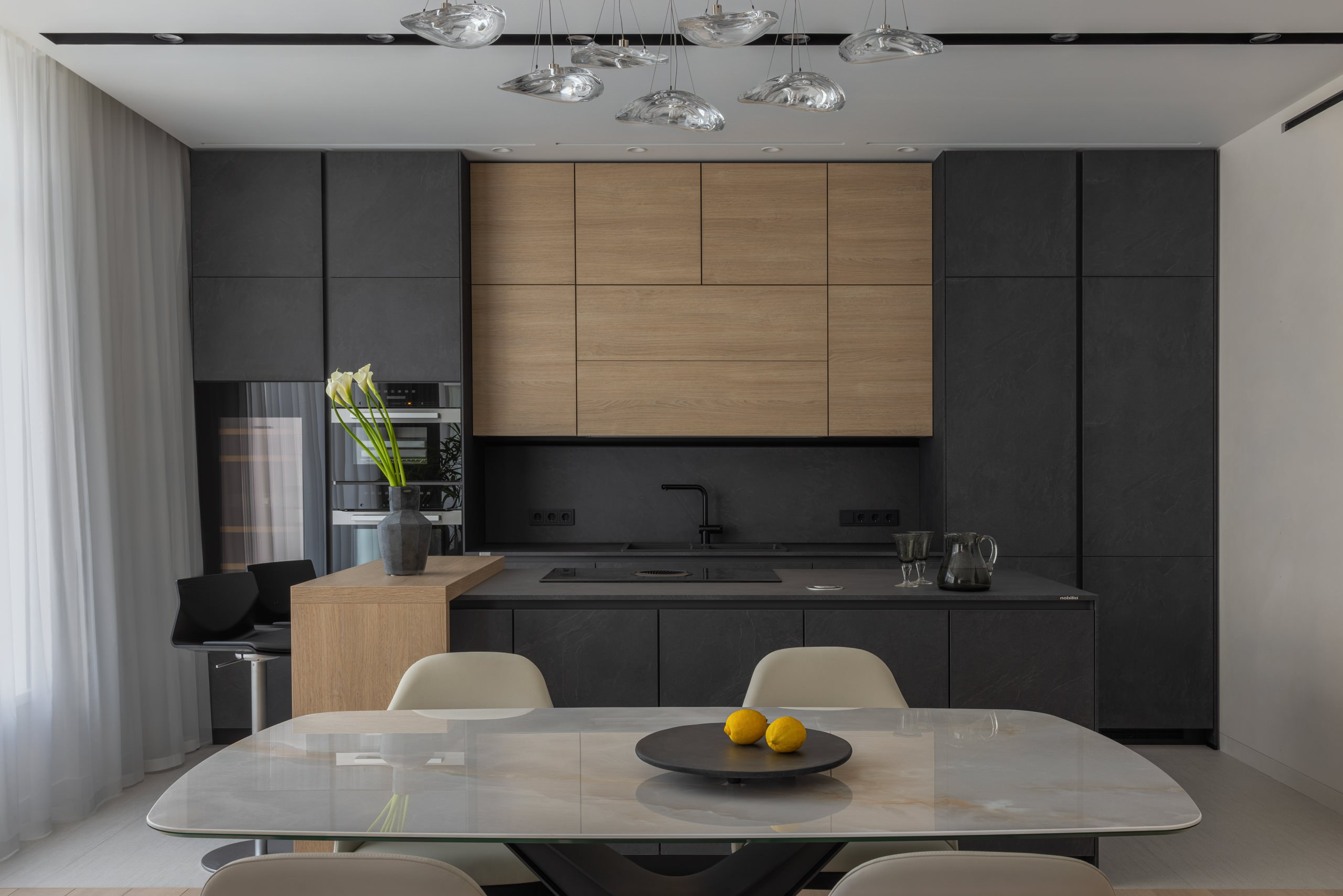 Квартира в клубном доме Тихвин по проекту Поповой Светланы. Коваль Илья — Интерьерный и архитектурный фотограф