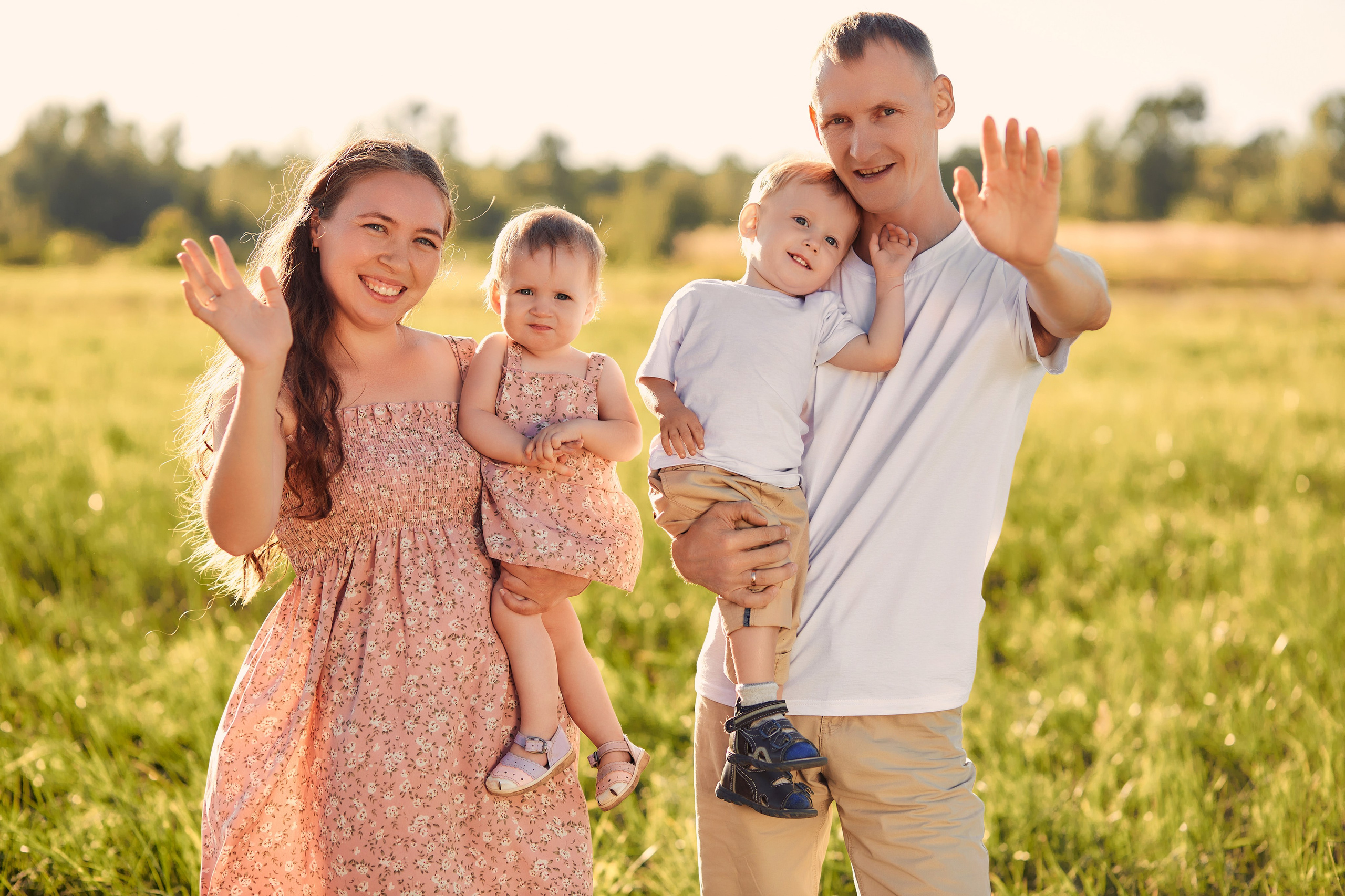 Андрей, Катя, Дима и Настя. Свадебный фотограф Чайковский
