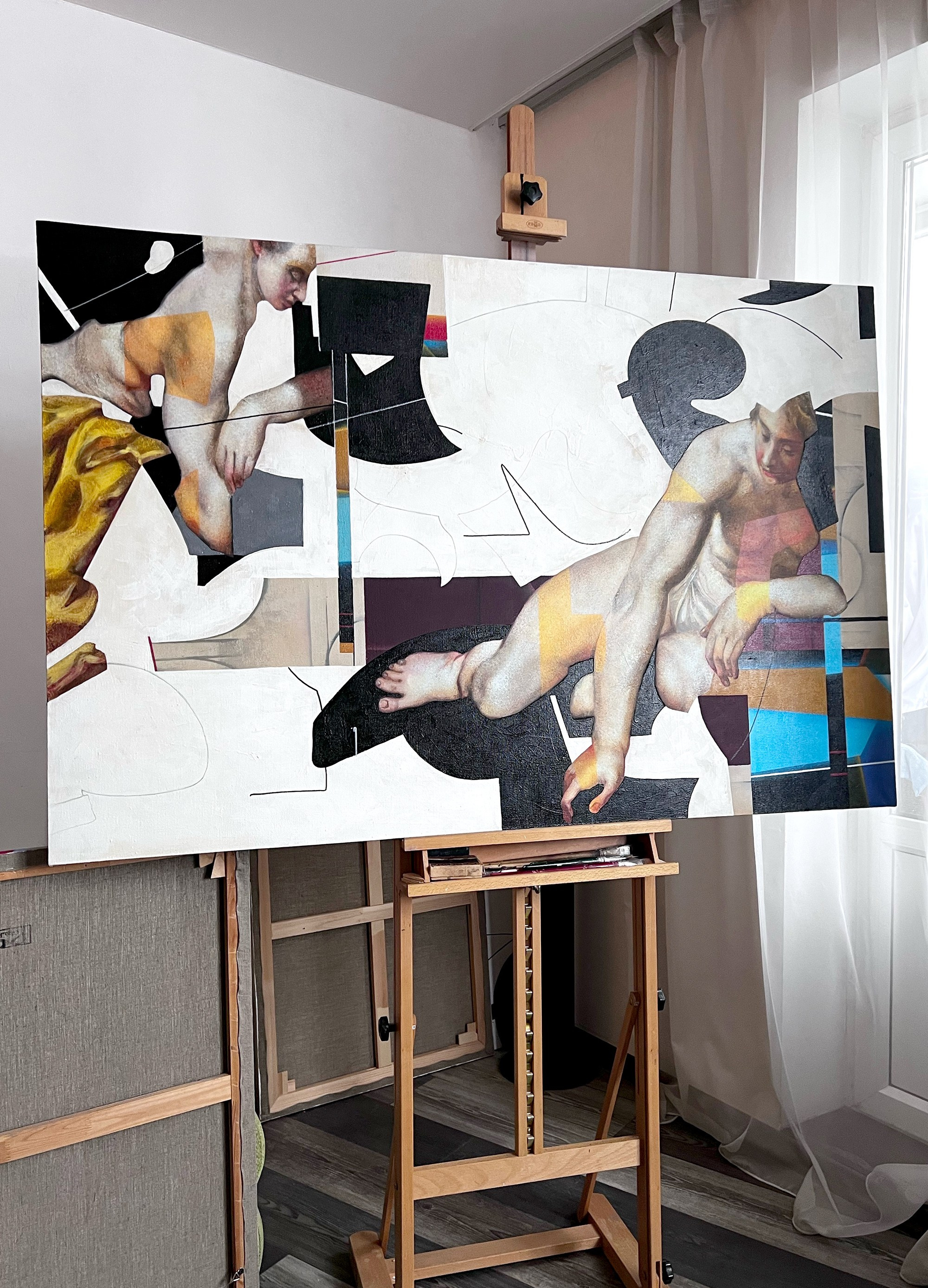 Абрахам Янсенс. Художник-абстракционист Ольга Рикун. Москва