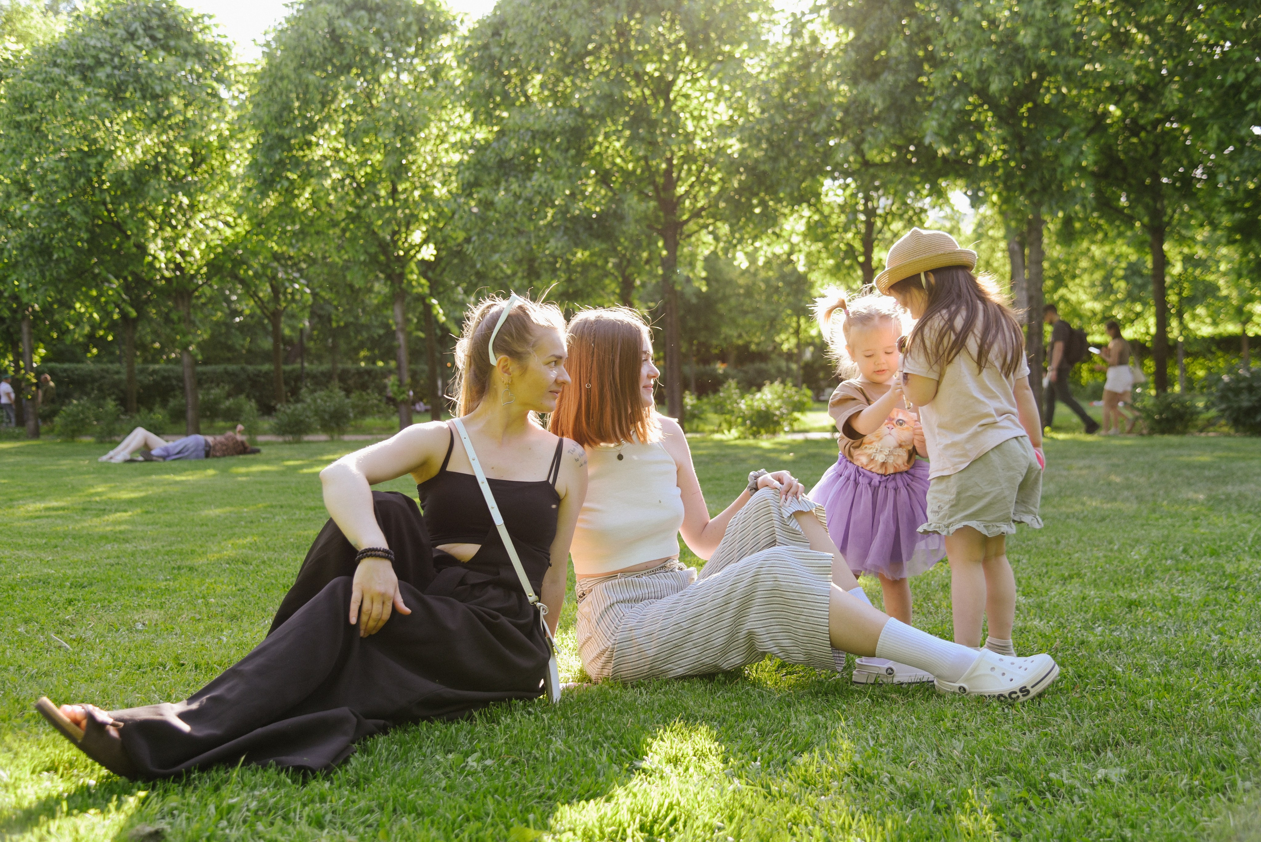 Мамский пикник. Фотограф Лола Волна, город Москва