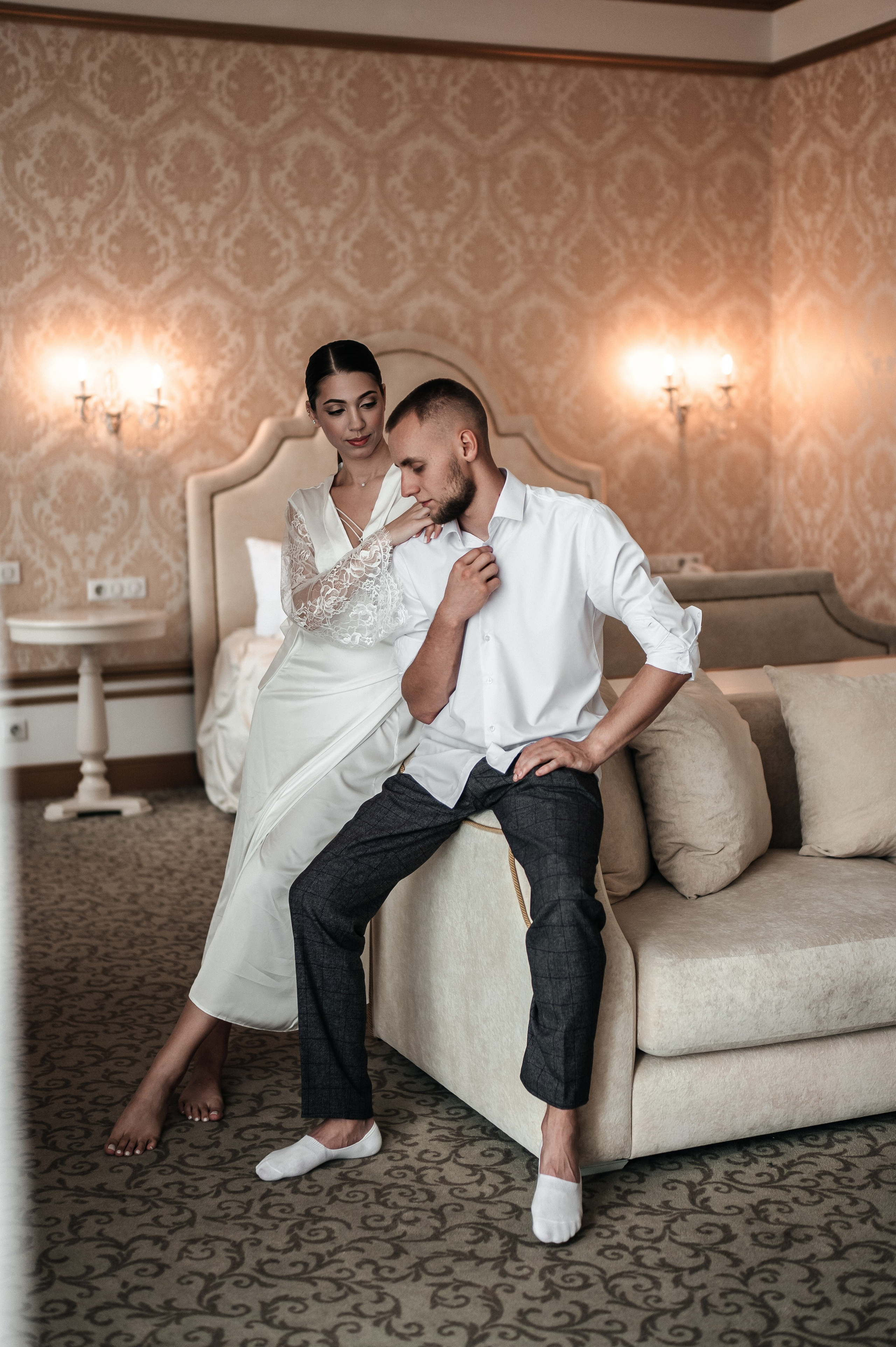 Максим и Наталья. Сборы, прогулка. Фотограф Екатерина Бочарникова