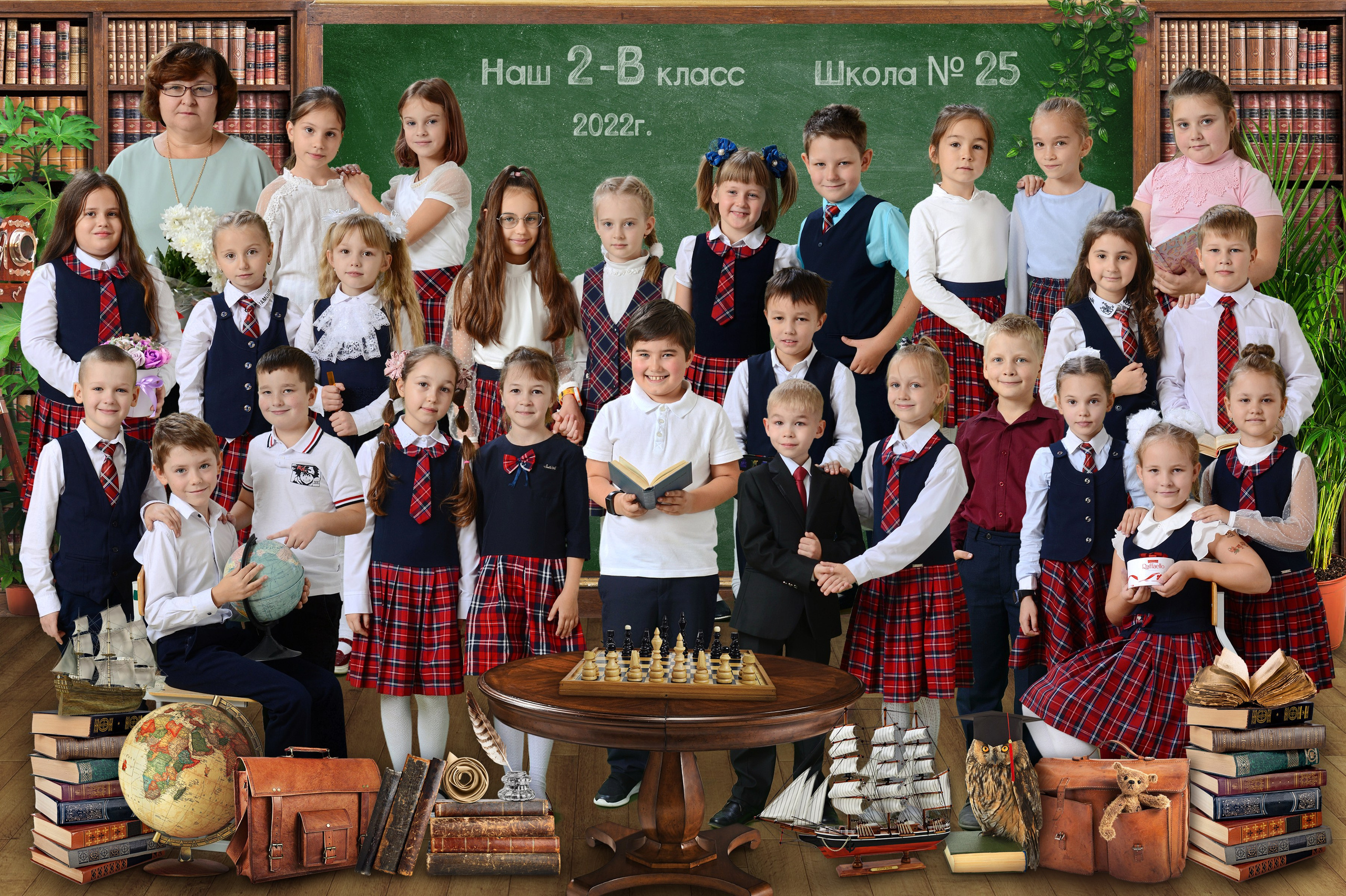 Общее фото «Все вместе» Одним кадром. Выпускные фотокниги, фотосъемка, видеосъемка в Челябинске и области