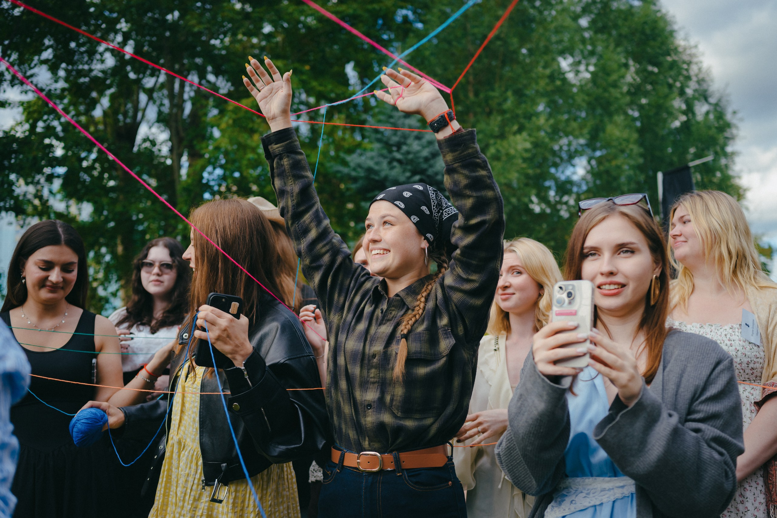 Корпоратив летом под открытым небом. Komonev