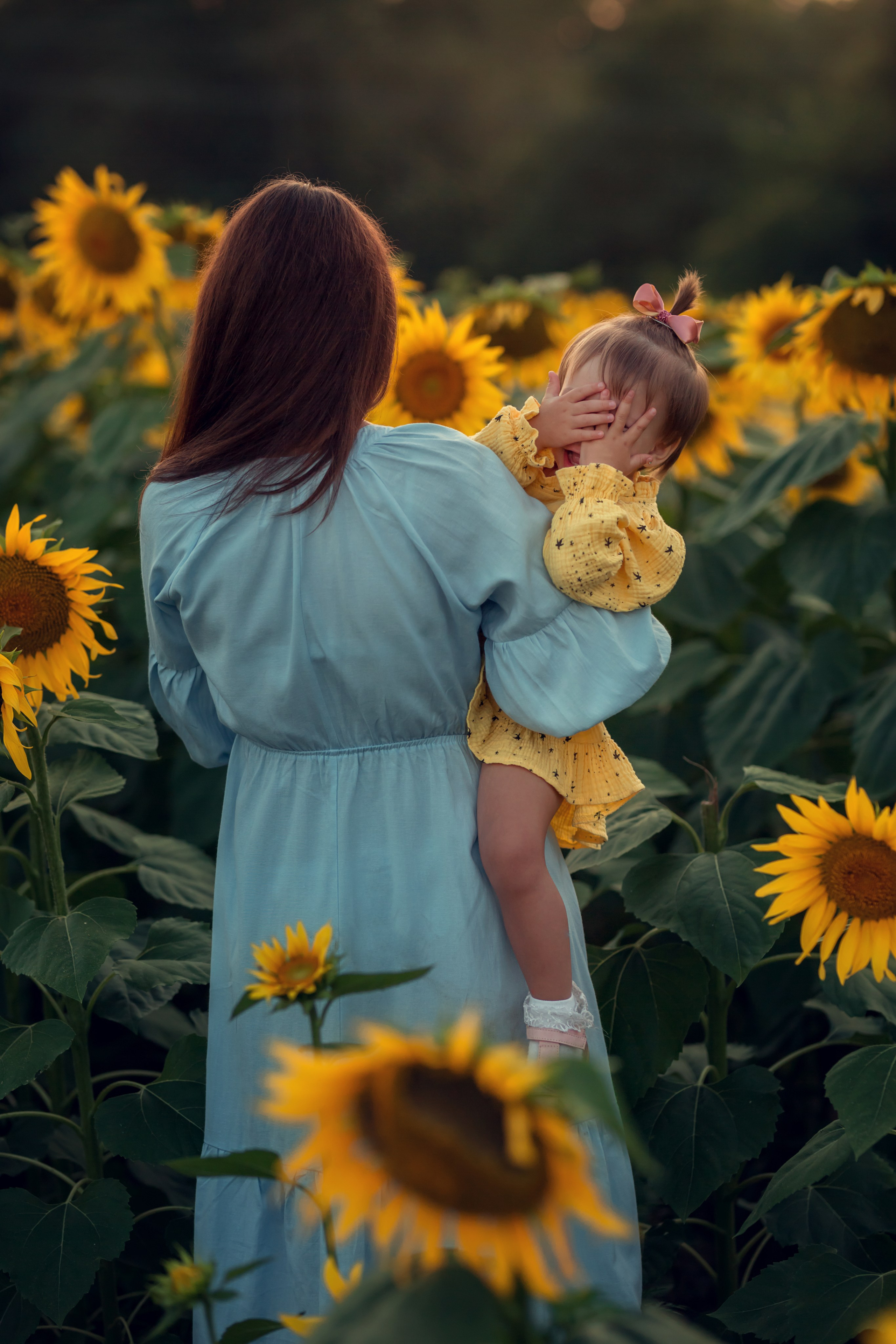 Подсолнухи. Семейный и детский фотограф Екатерина Савёлова