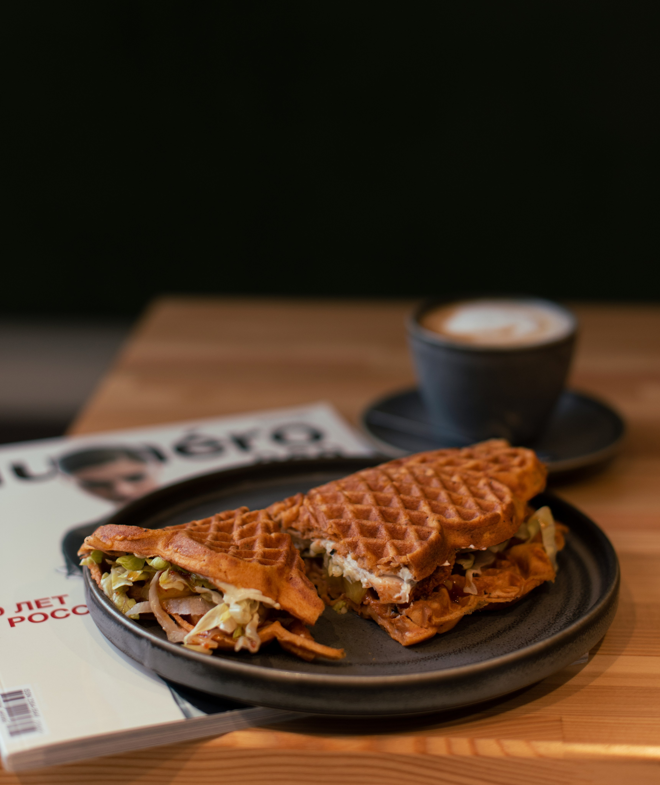 Съемка для кафе Vaffel. Женский фотограф в Москве и МО