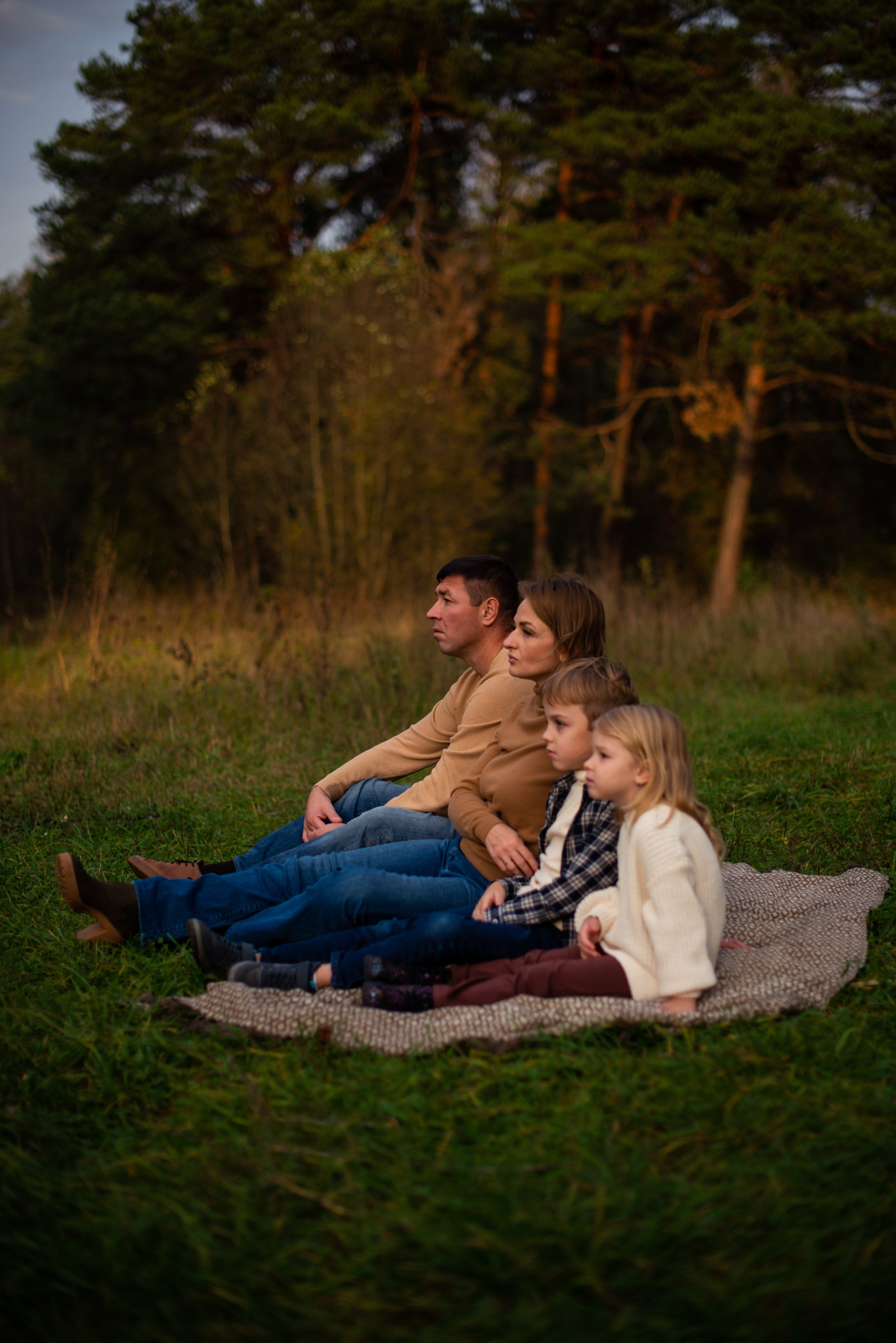 Осенняя прогулка. Семейный и портретный фотограф Надежда Вылку