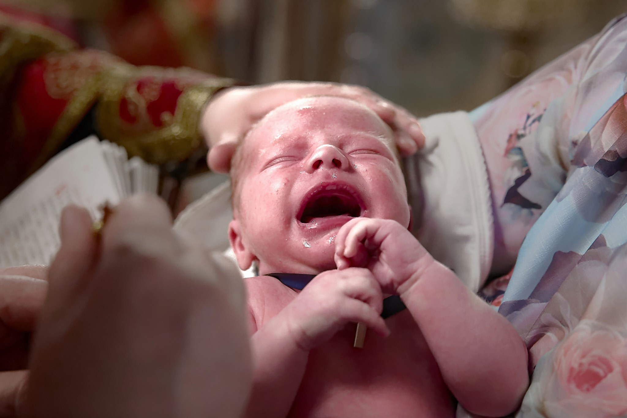 Таинство Крещения на Светлой Седмице. Фотограф в Москве