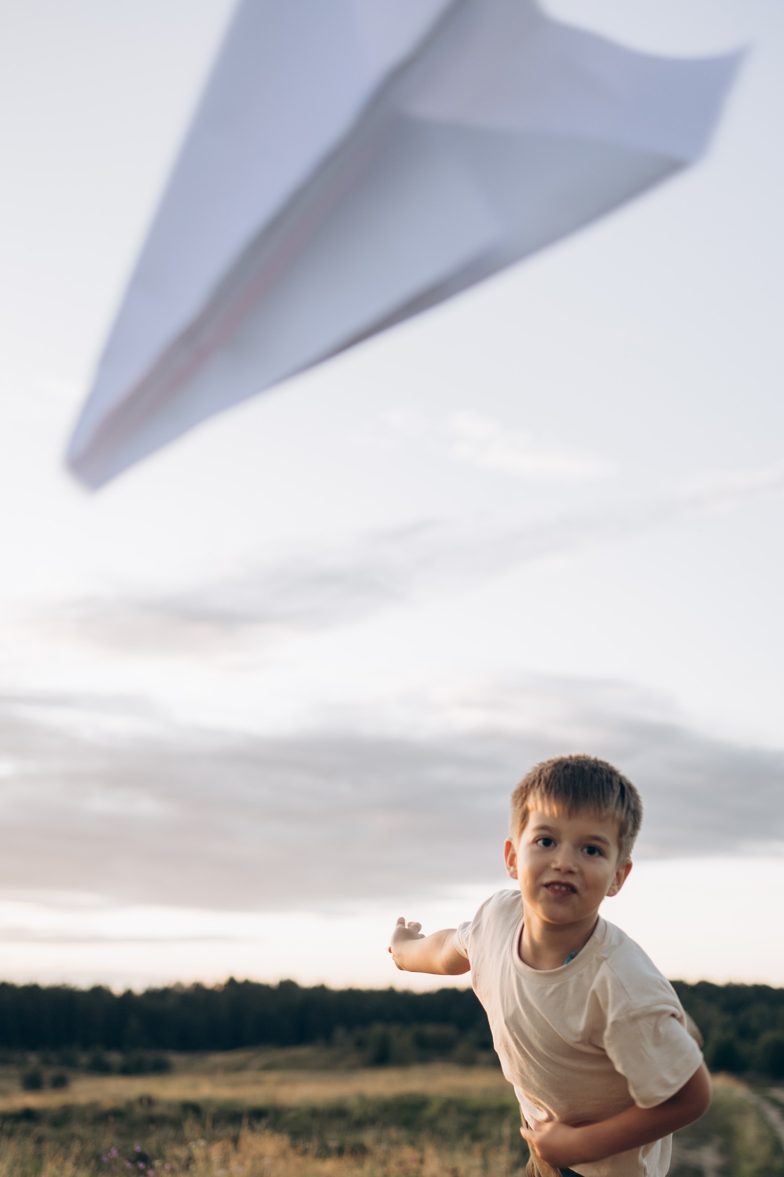 Семейная фотосессия на Колтушских высотах. Семейный и детский фотограф в Санкт-Петербурге Павлова Елена