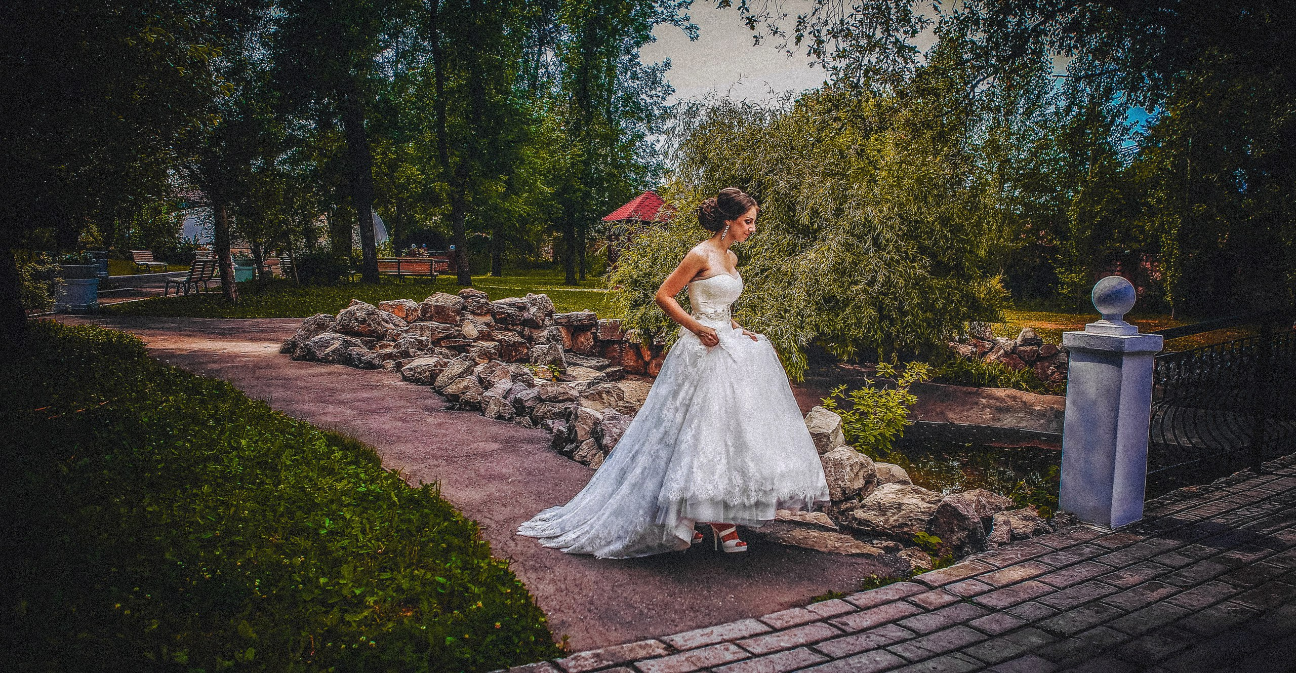 Свадебная летняя фотосессия. Фотограф в городе Самара Александр Гераськин