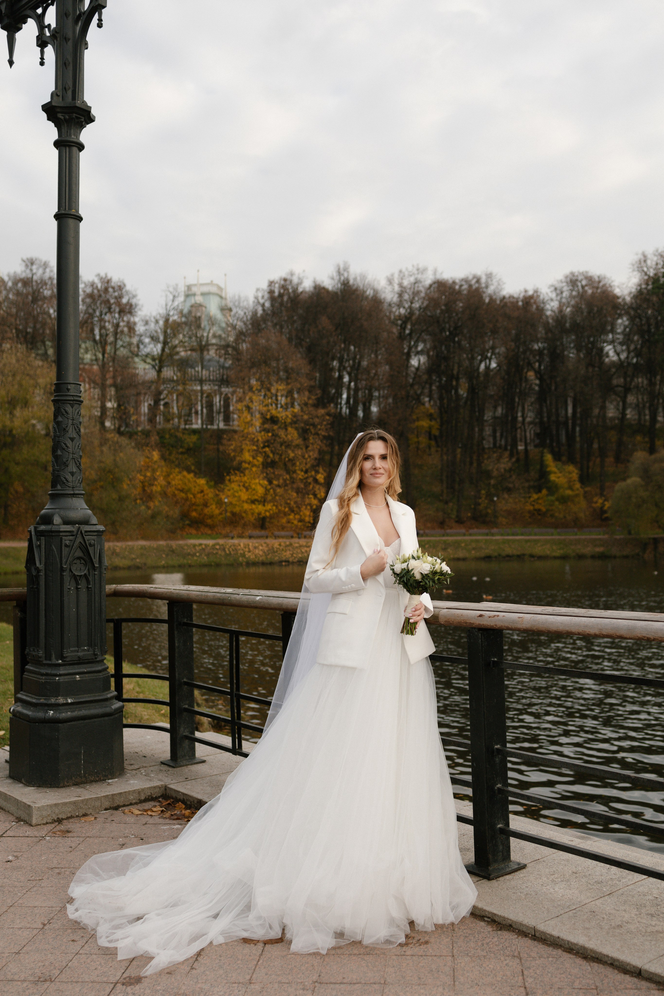 Свадебная прогулка в Царицыно. Семейный фотограф в Москве Аникина Наталья