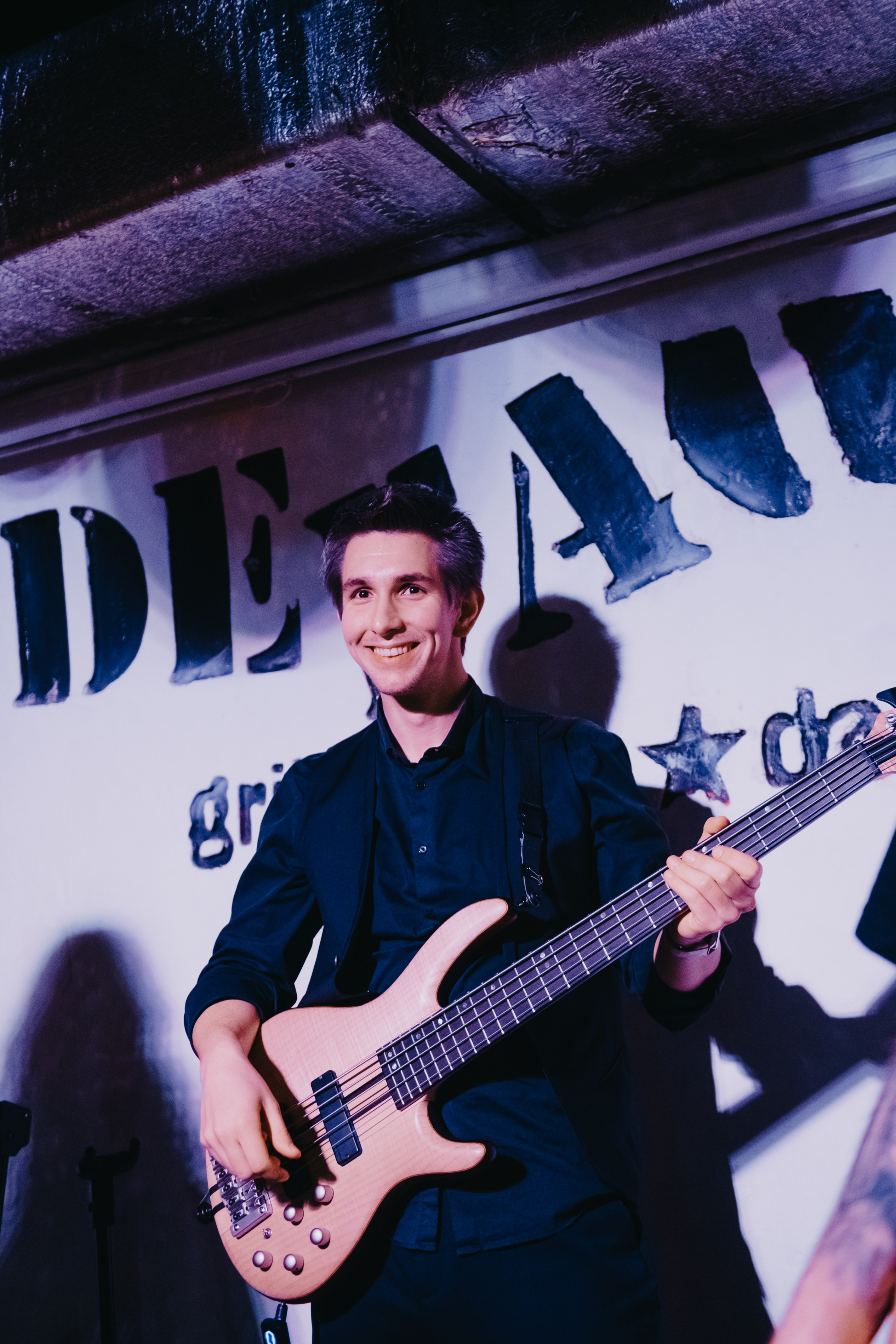 Концерт учеников Никиты Рукавицына в баре Defaqto