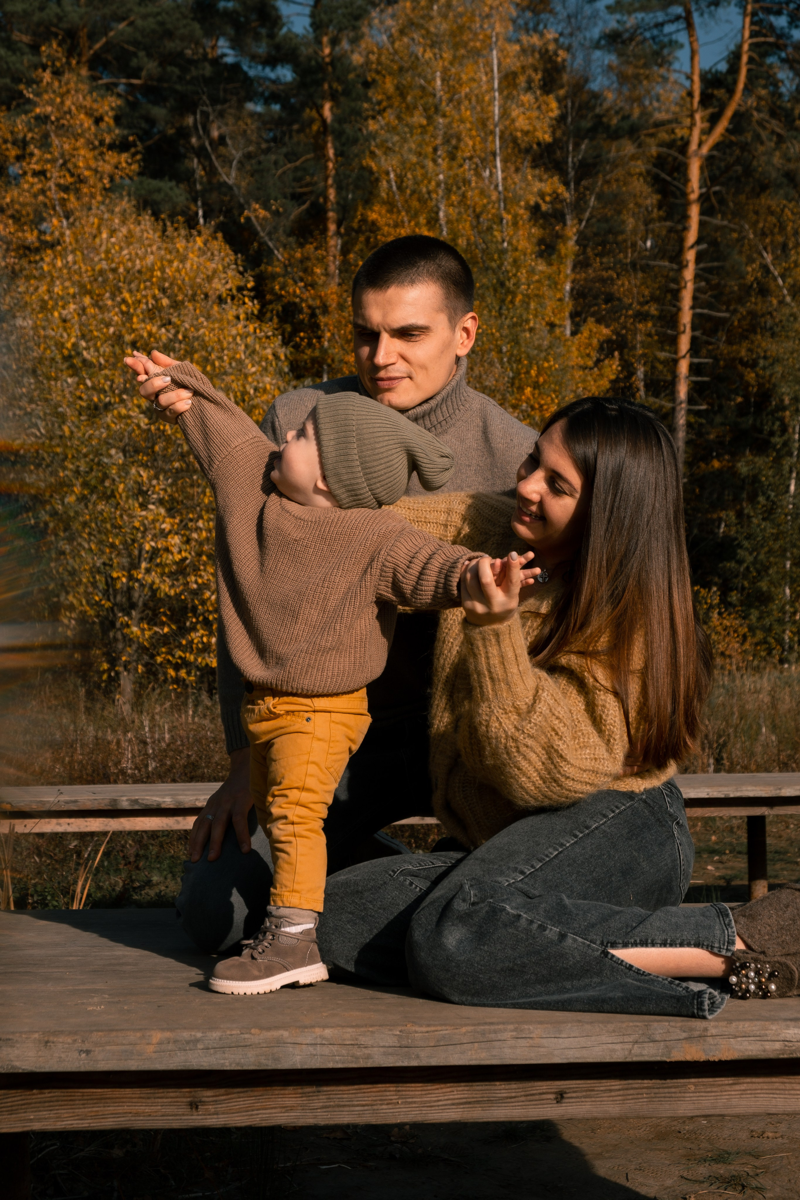 Сергей Ольга и Глеб. Фотограф Одинцово Нина Ленс