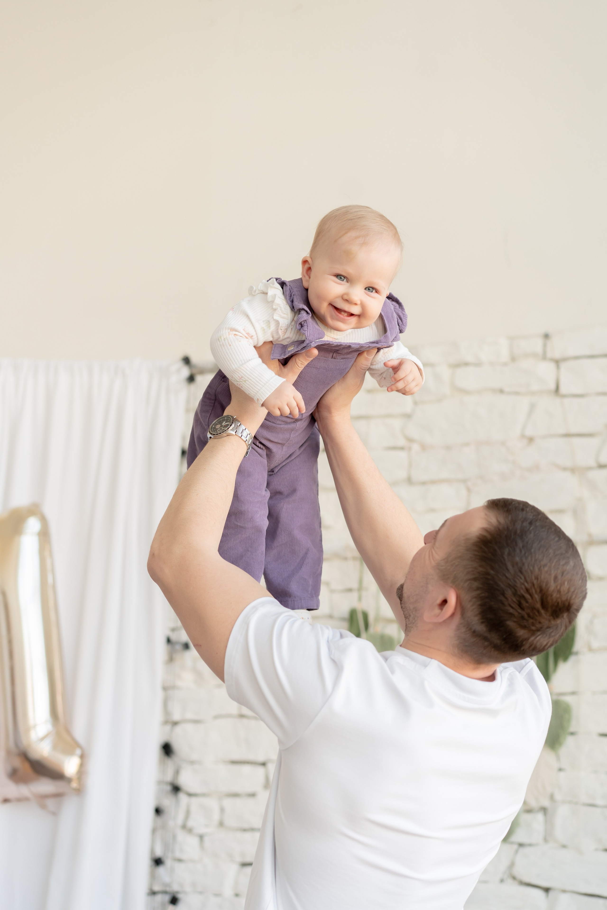 Авроре 1 годик!. Детская, семейная фотостудия в Санкт-Петербурге ТЕПЛО