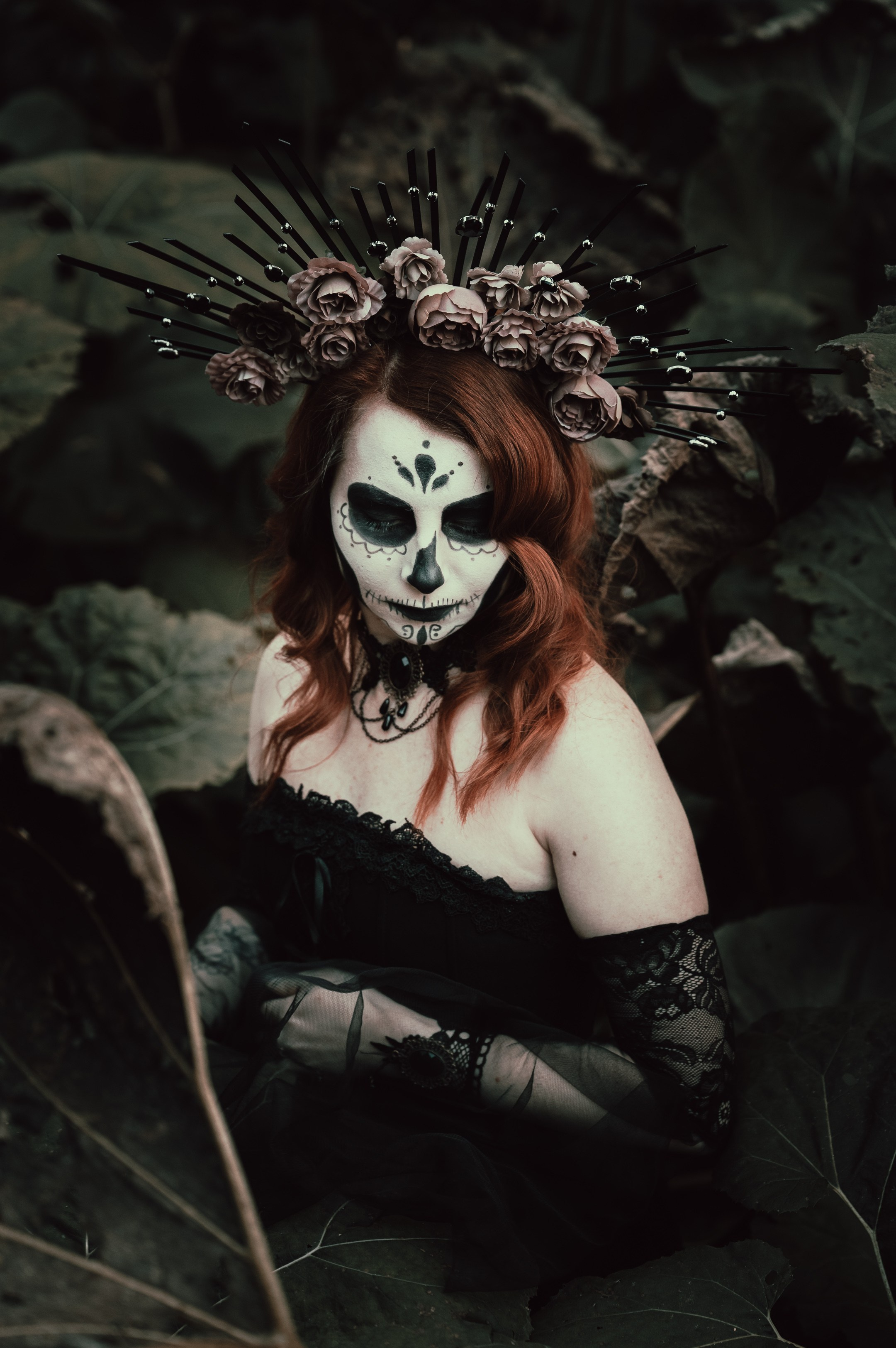 Halloween (Roman and Natalia). Photographer in Moscow Anna Chistiakova