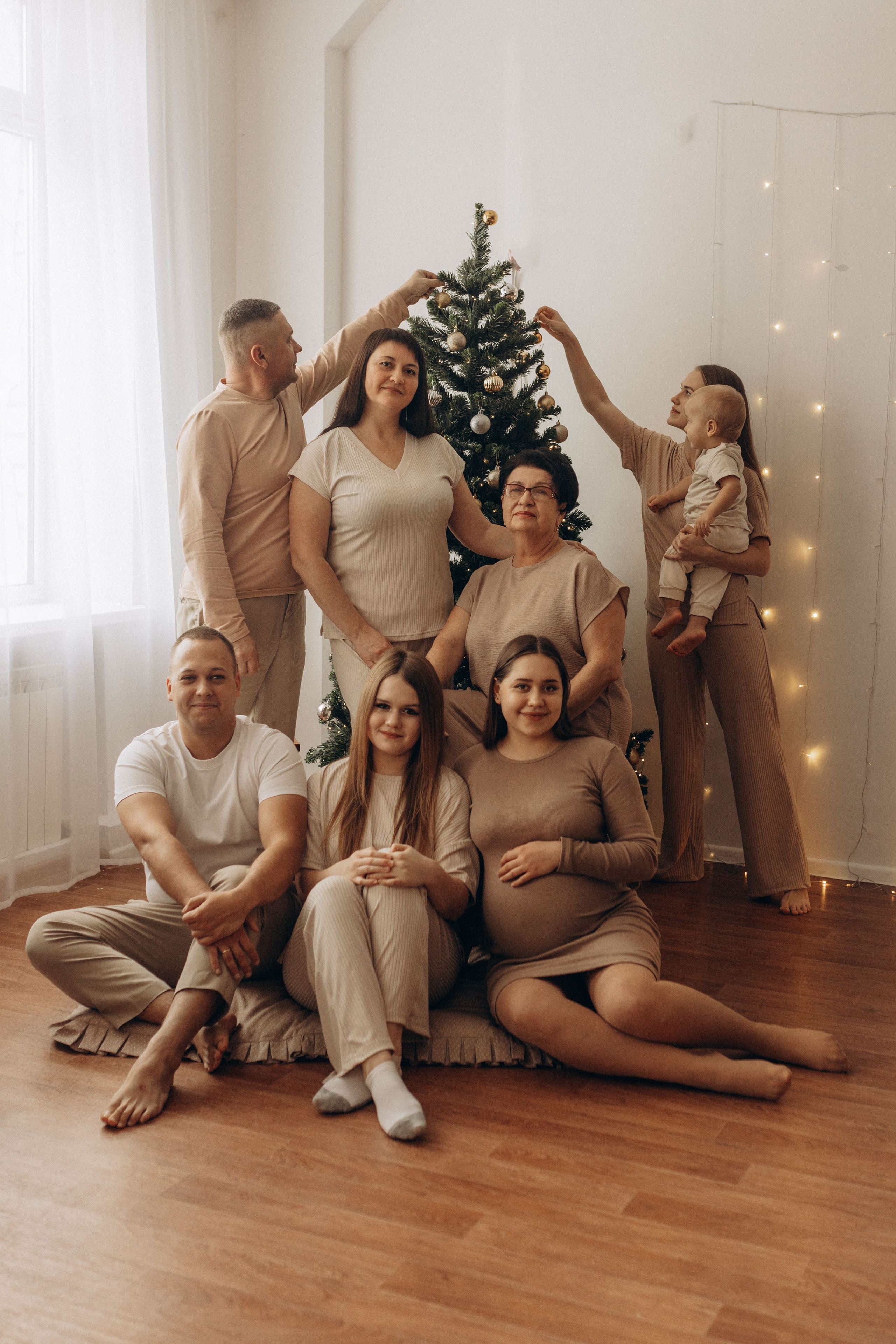 Семейный новый год четыре поколения. Фотограф в Ставрополе Svetlana Matveeva