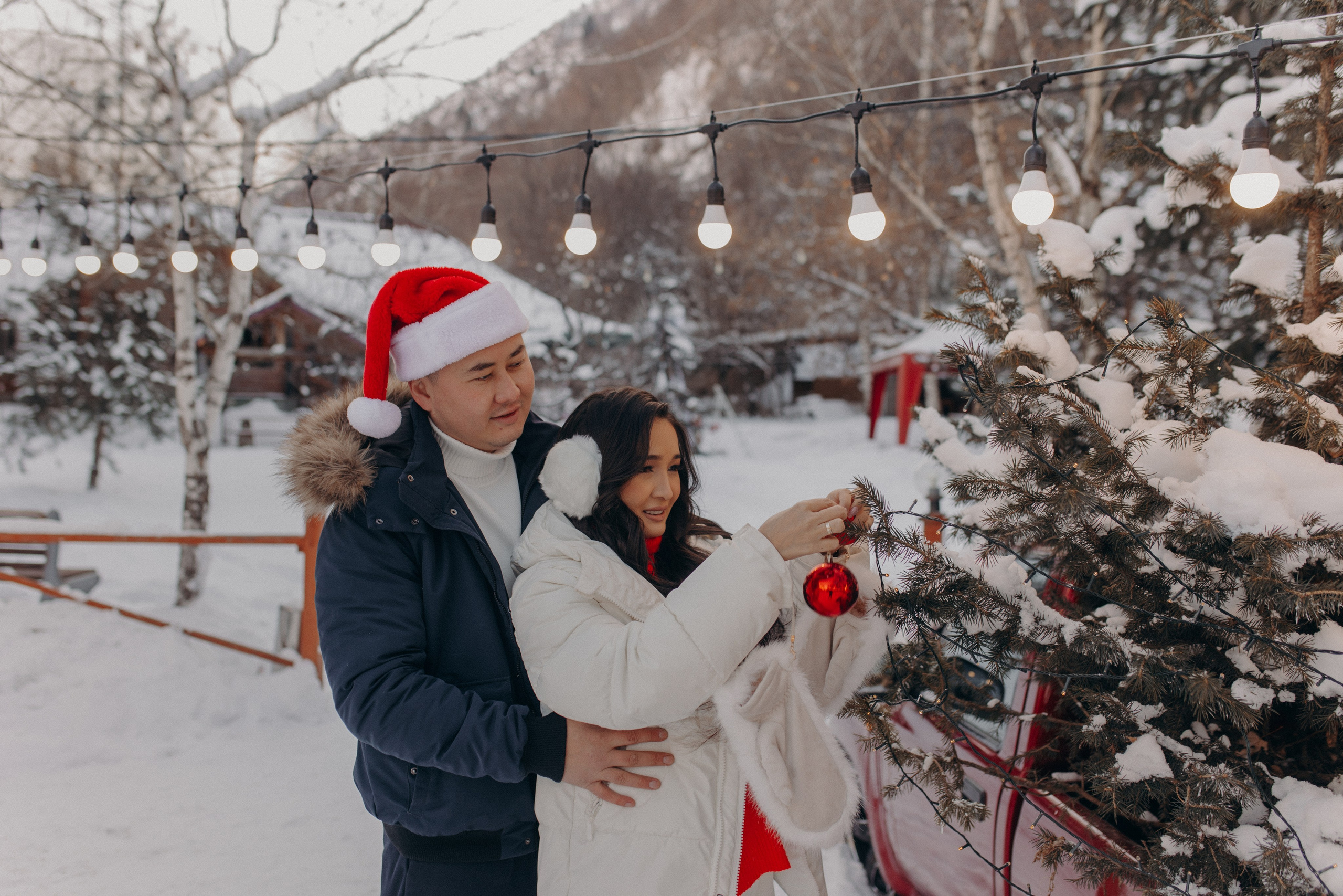 Новогодние фотосессии. Свадебный и семейный фотограф в Алматы Laura Dosmann