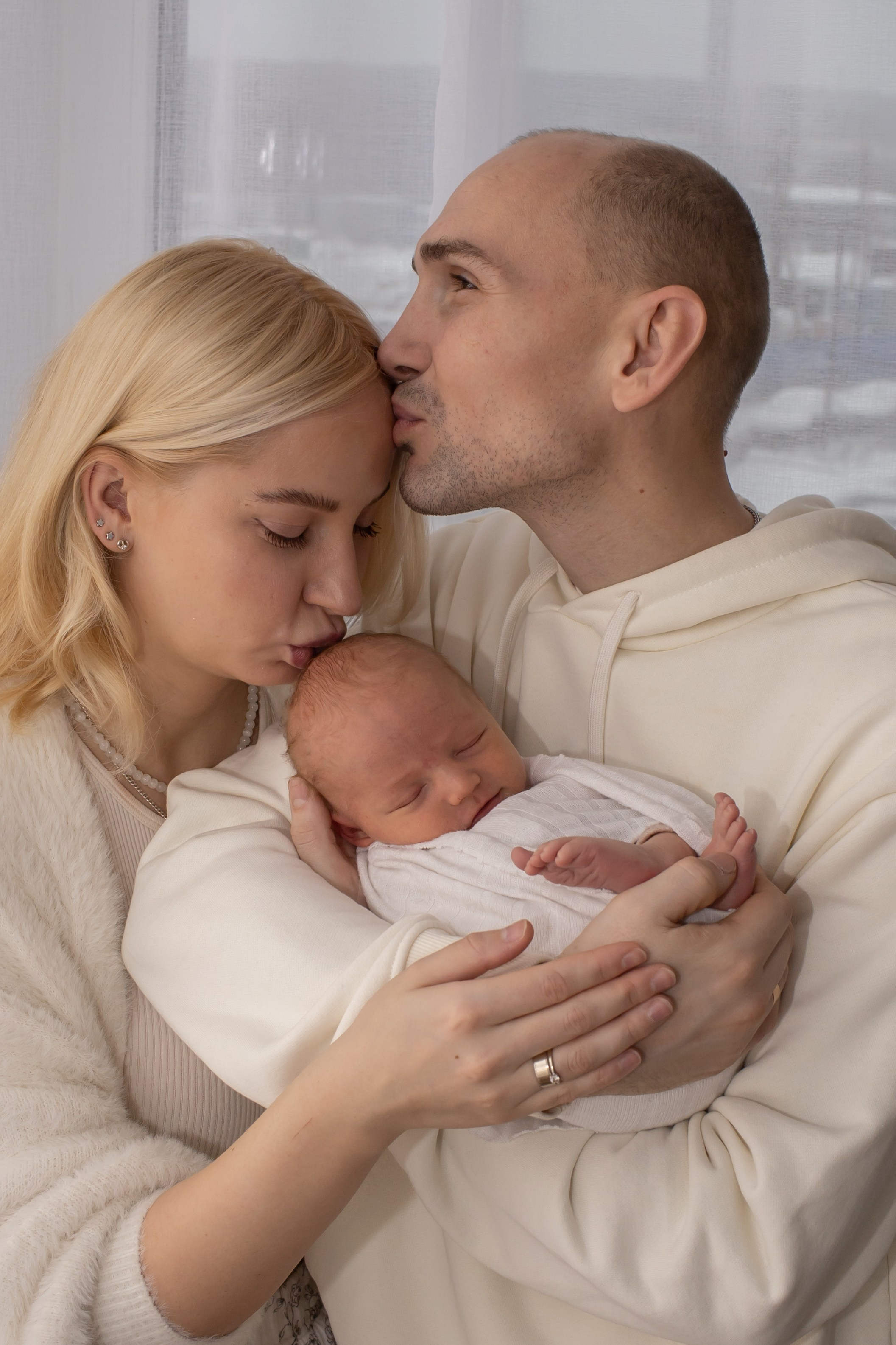 Семейная «Лайт». Фотограф новорожденных в Екатеринбурге