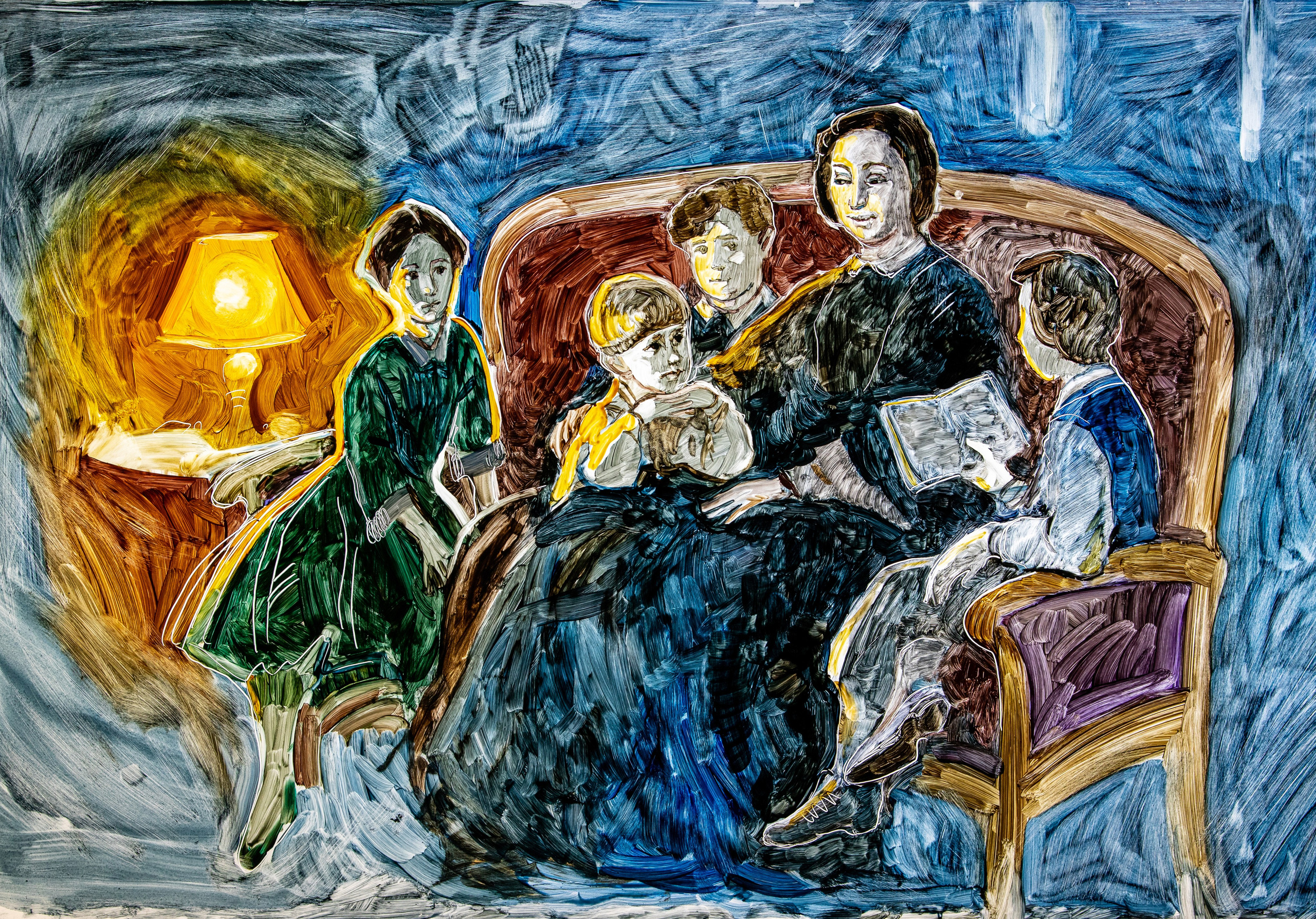 Чайковский. Художник Анна Хопта