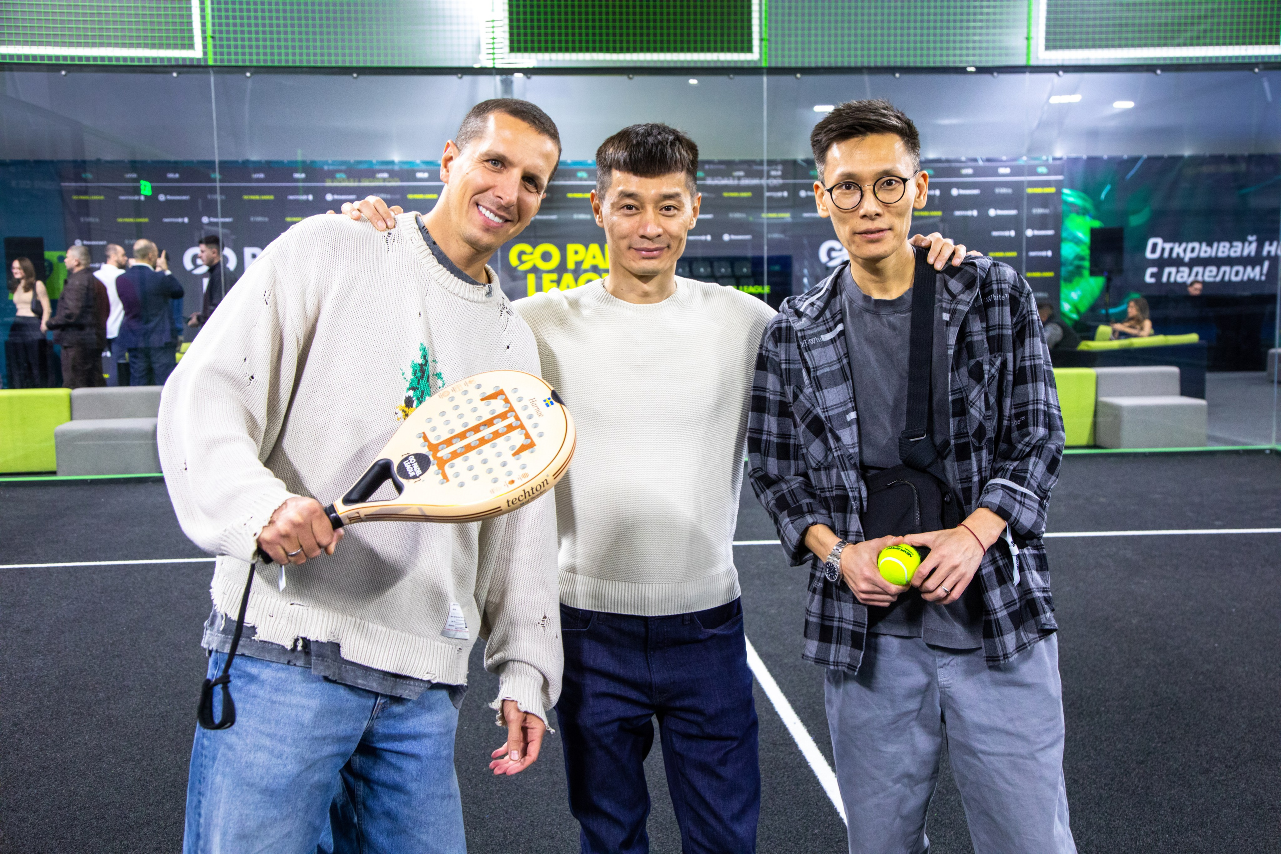 GoPadel открытие. GoPadel League галерея