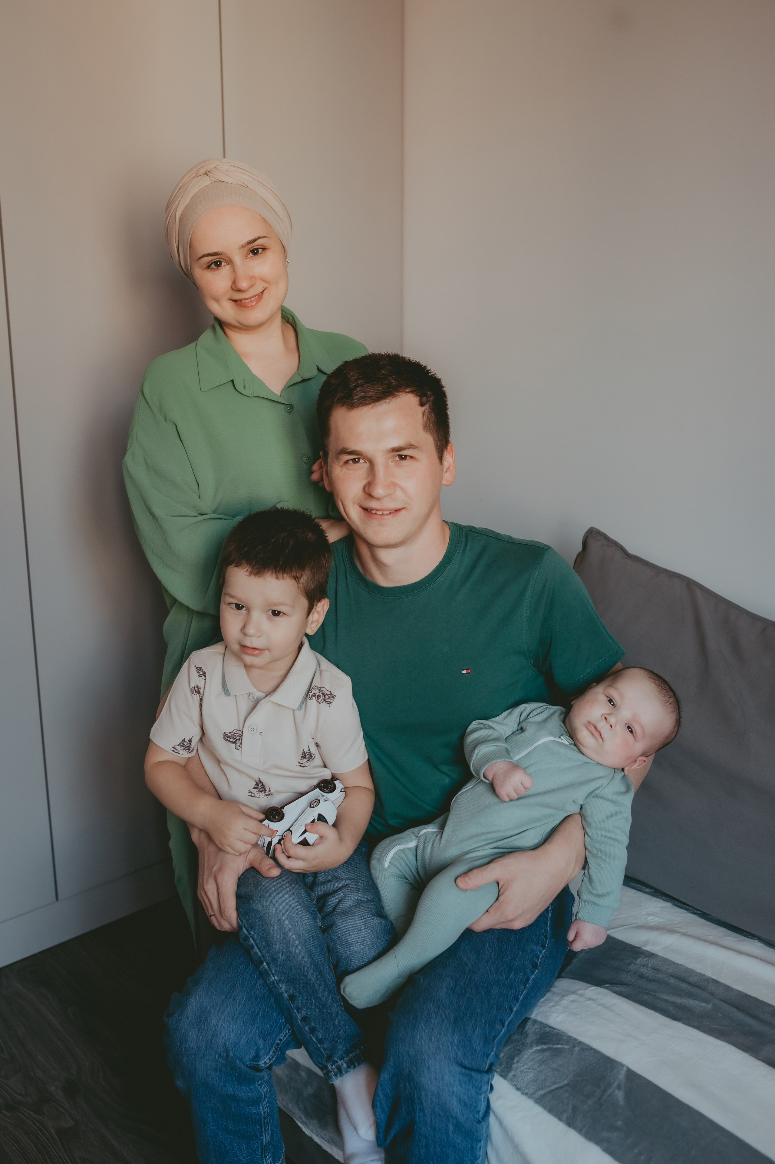 Адам и Исмаил. Семейный и домашний фотограф в Москве и МО Королева Валерия