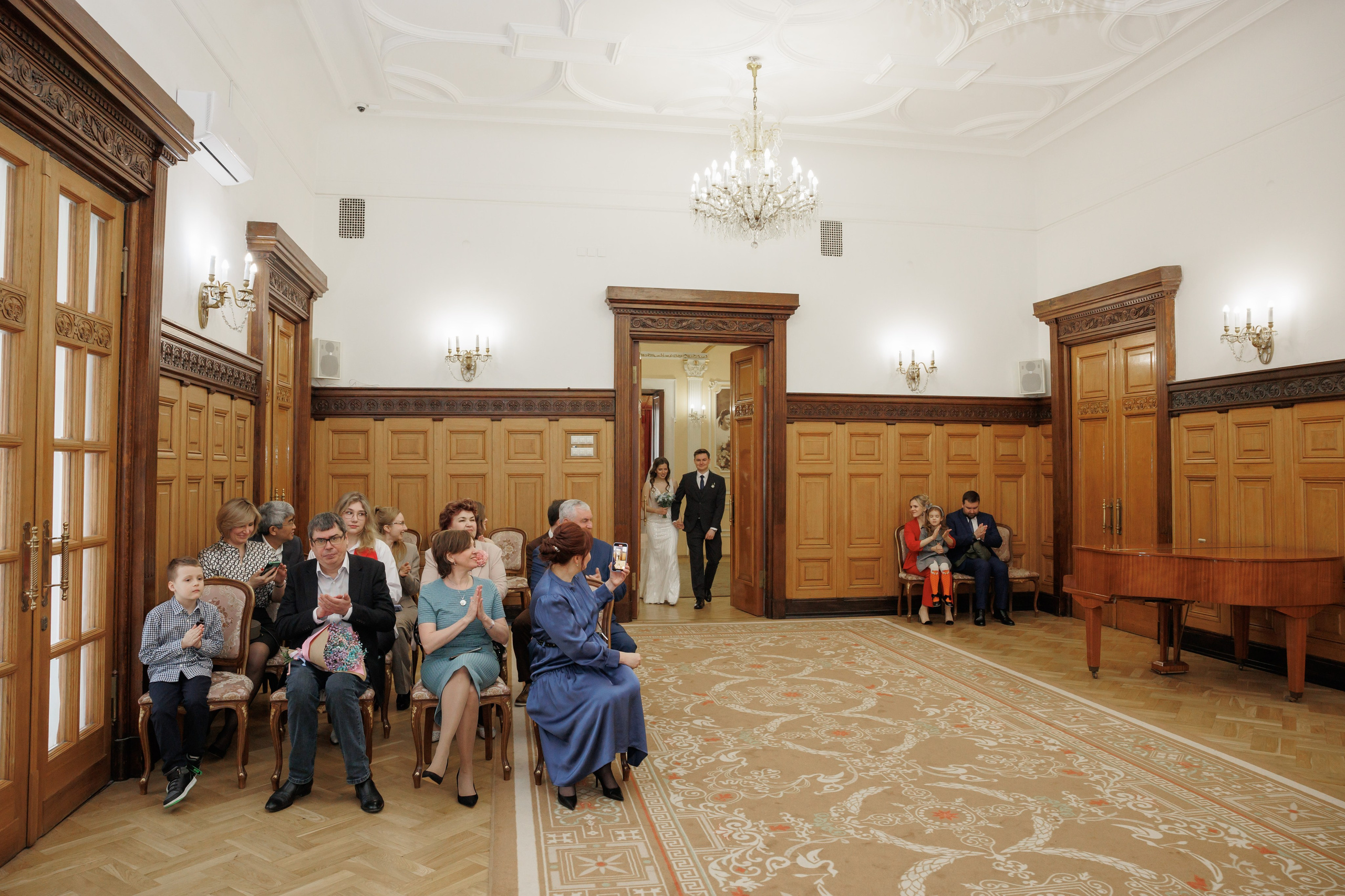 Даша и Дима, Грибоедовский ЗАГС. Свадебный и репортажный фотограф (Москва, Королев и другие)