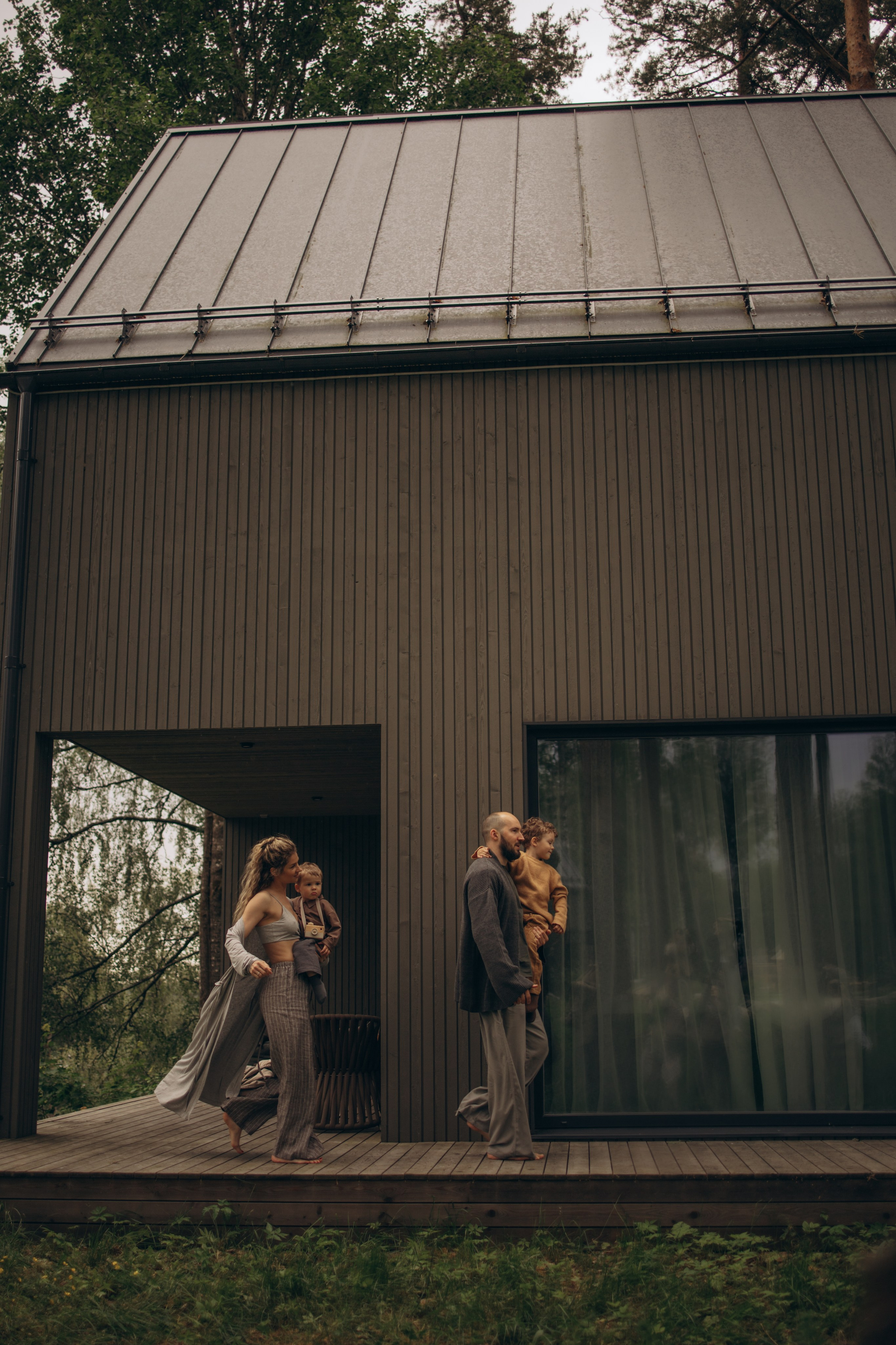 В домике. Семейный фотограф Екатерина Еремеева