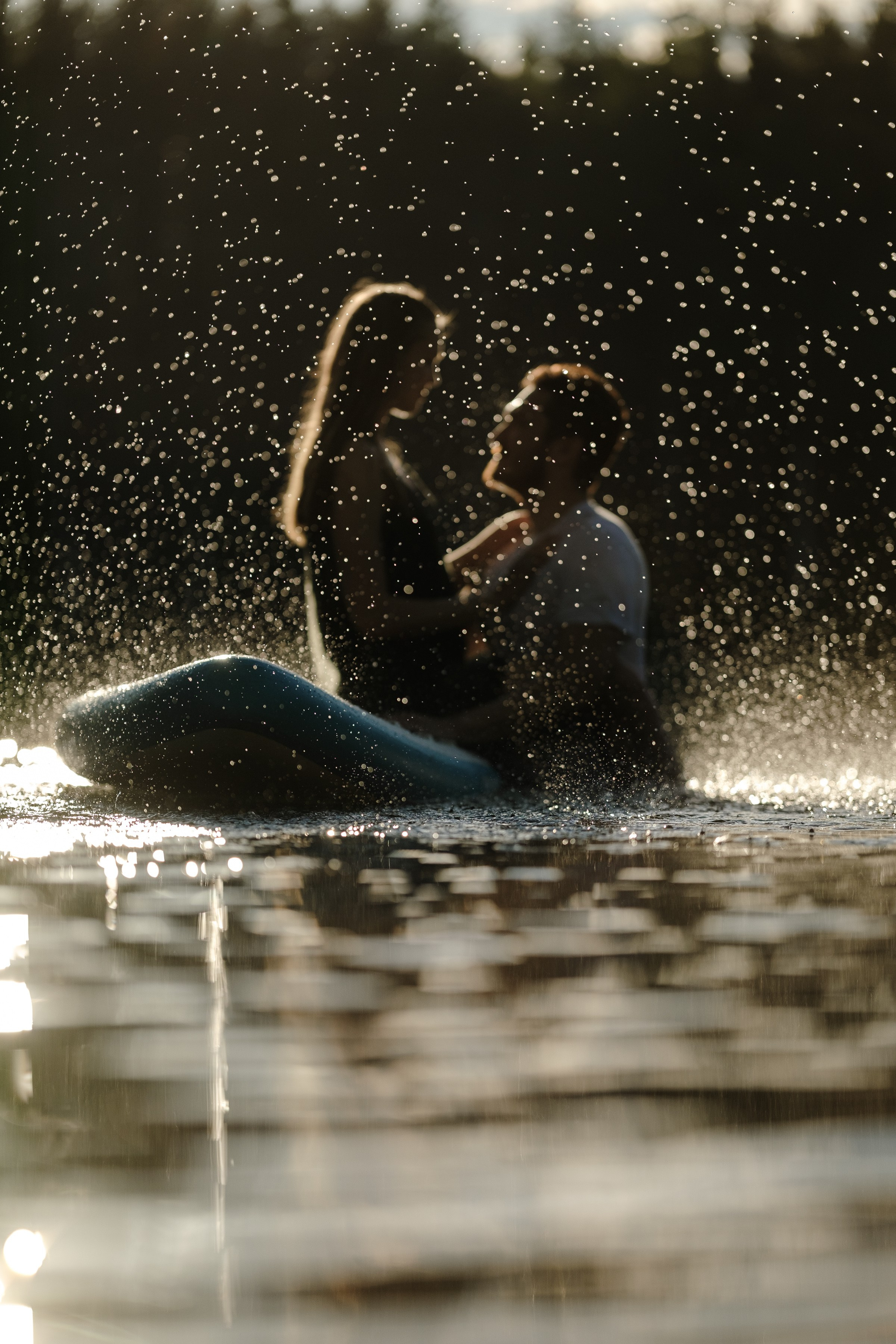 Петя и Лина, на сапах. Интерьерный фотограф и видеограф в Санкт-Петербурге Вадим Балбашевский