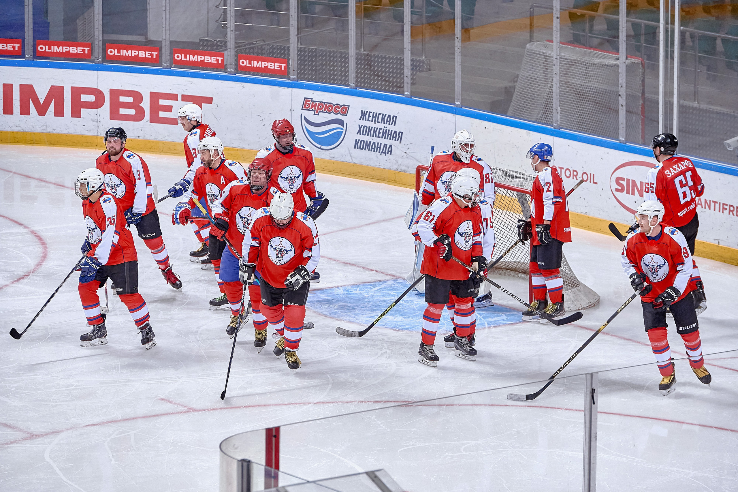 Платинум Арена — Хоккей — РусГидро. Фотограф Яковлев Роман — Красноярск