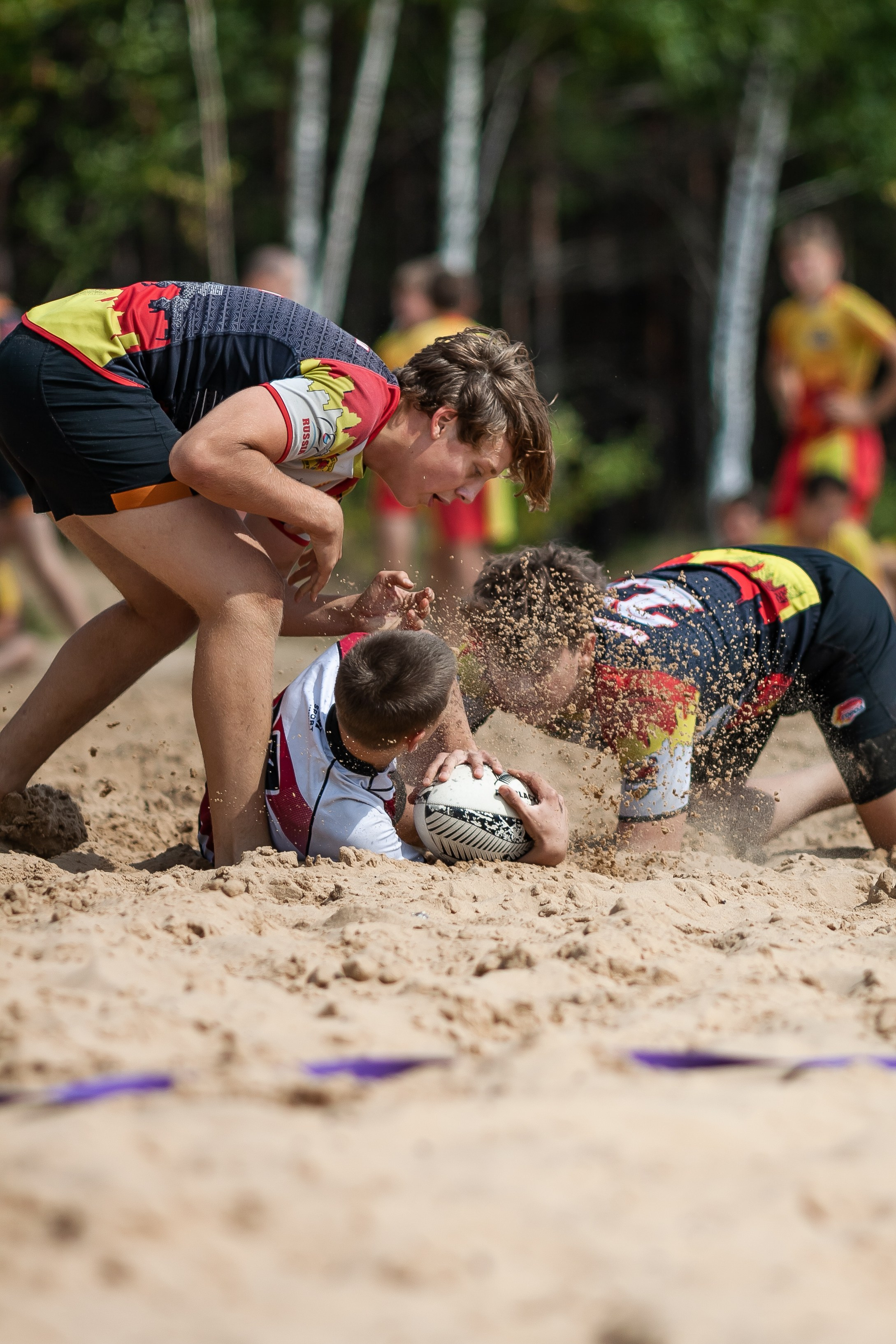 «Кубок «Молота» по пляжному Регби. Фотография