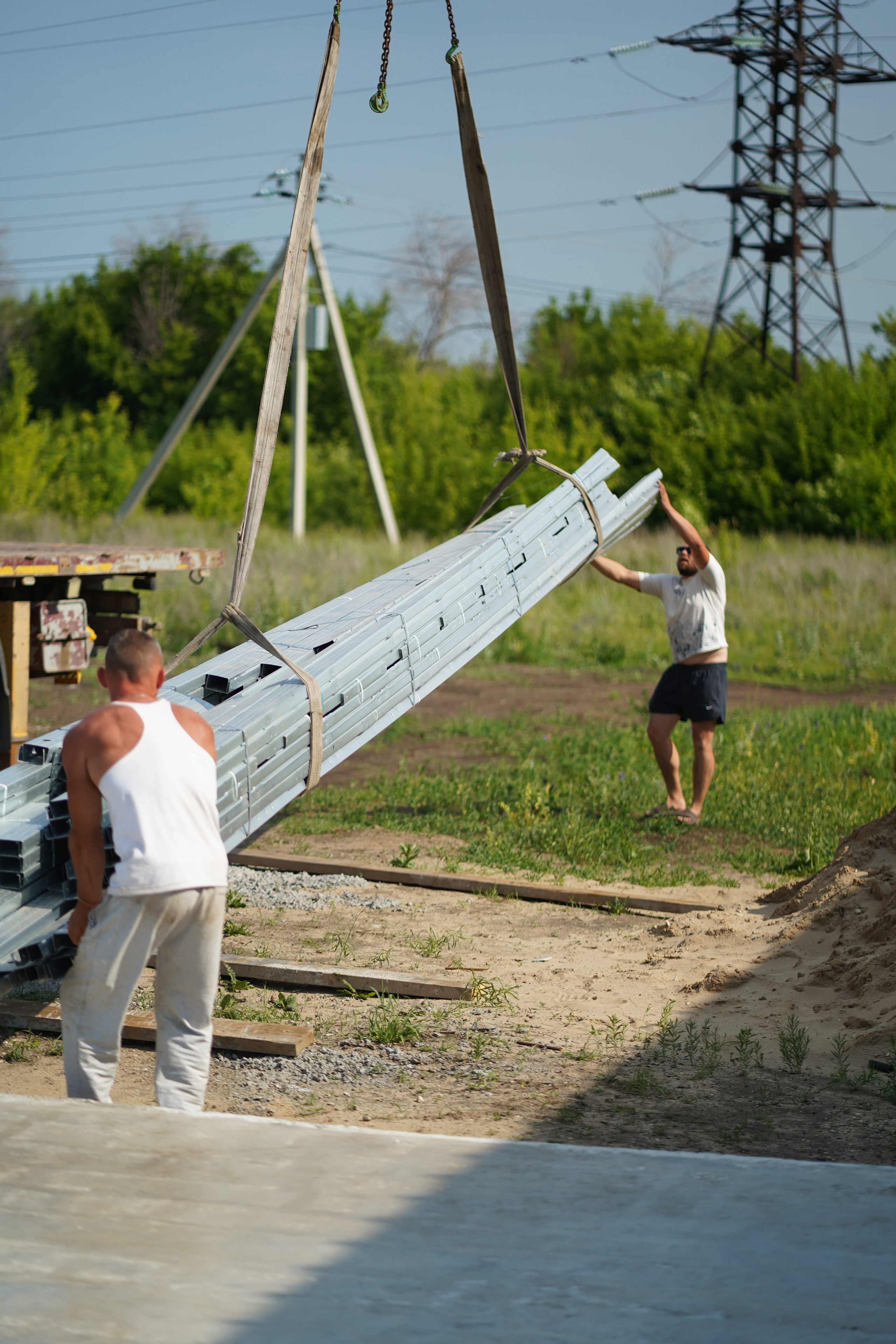 Стройка ЛСТК. Das House