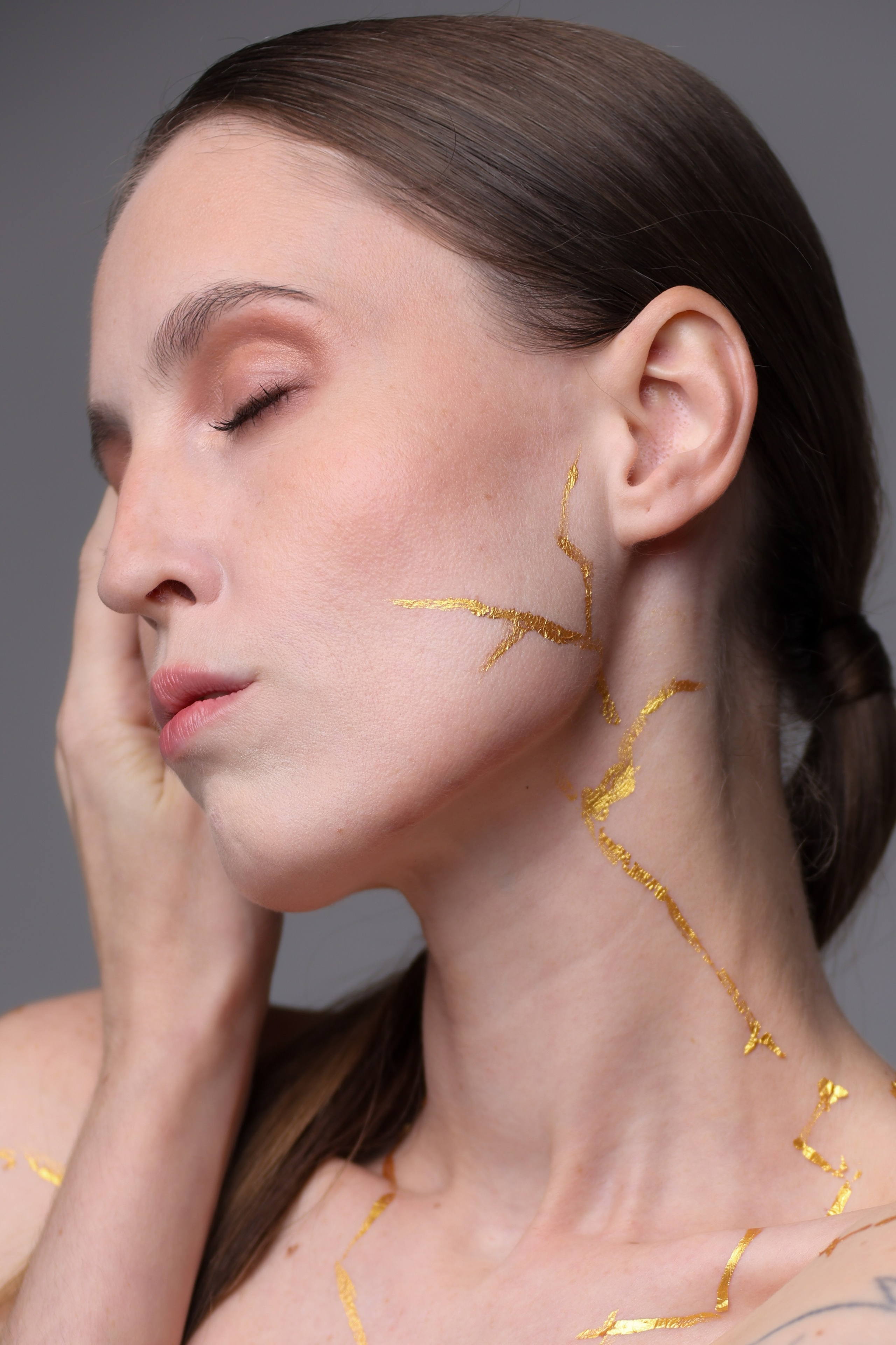 Фотопроект Кинцуги. Катя. Фотограф состояний Марина Савинская