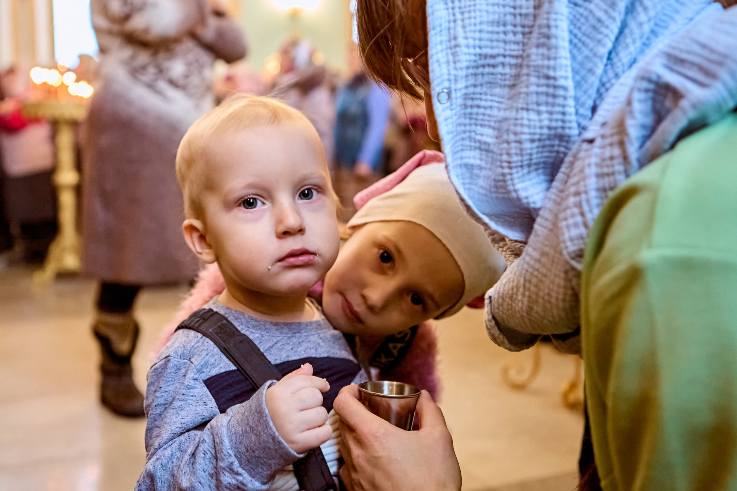 Фотографии во время богослужения