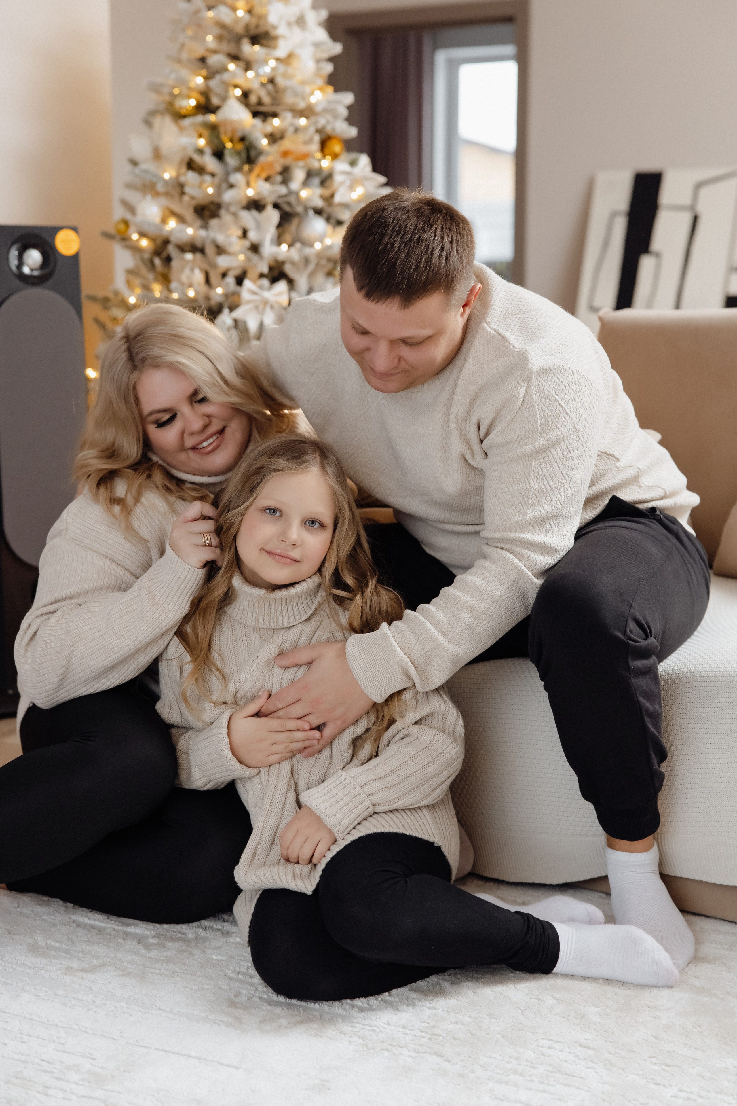 Домашняя новогодняя. Семейный и свадебный фотограф в Челябинске Мария Леонтьева