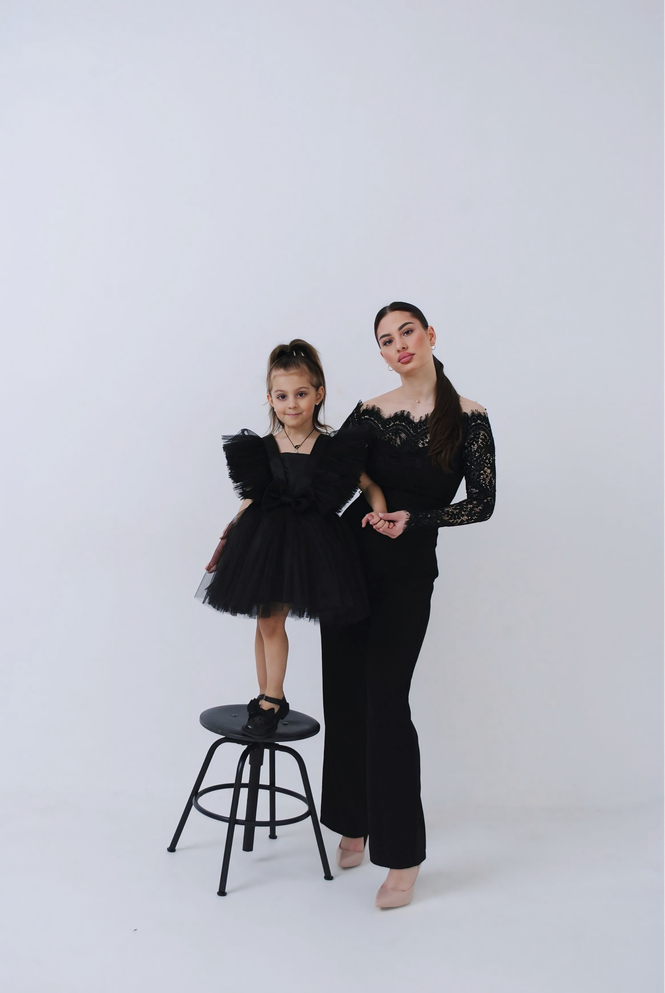 Настя и дочь. Фотограф Мария Мусаелян