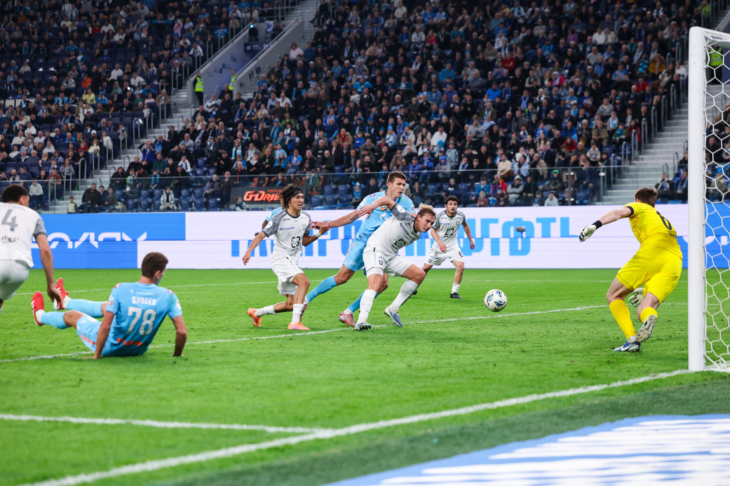 ФК «Зенит» — ФК «Балтика» 19 тур РПЛ 27.02.2026. Спортивный и репортажный фотограф Антон Тереханов