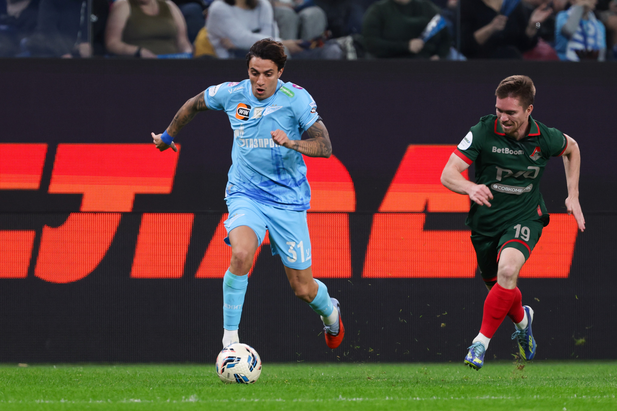ФК «Зенит» — ФК «Локомотив» 14 тур РПЛ 01.11.2025. Спортивный и репортажный фотограф Антон Тереханов