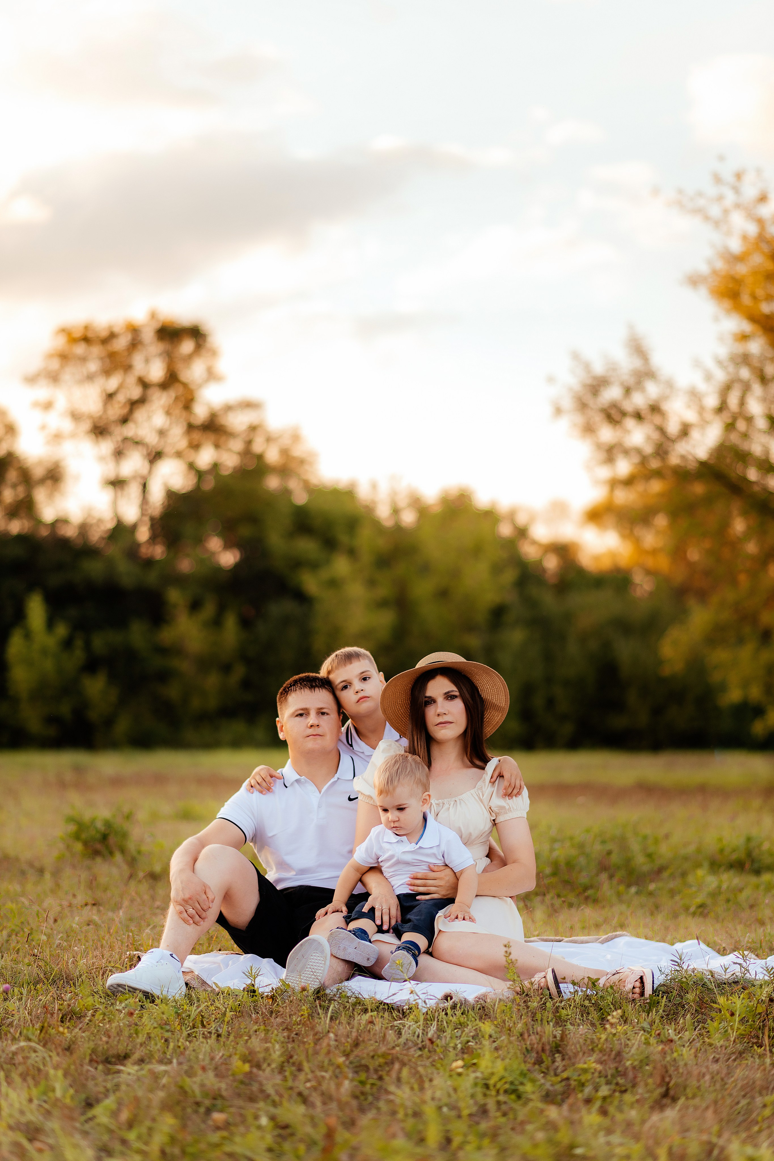 Семья Жуковых. Фотограф Юлия Стрыгина