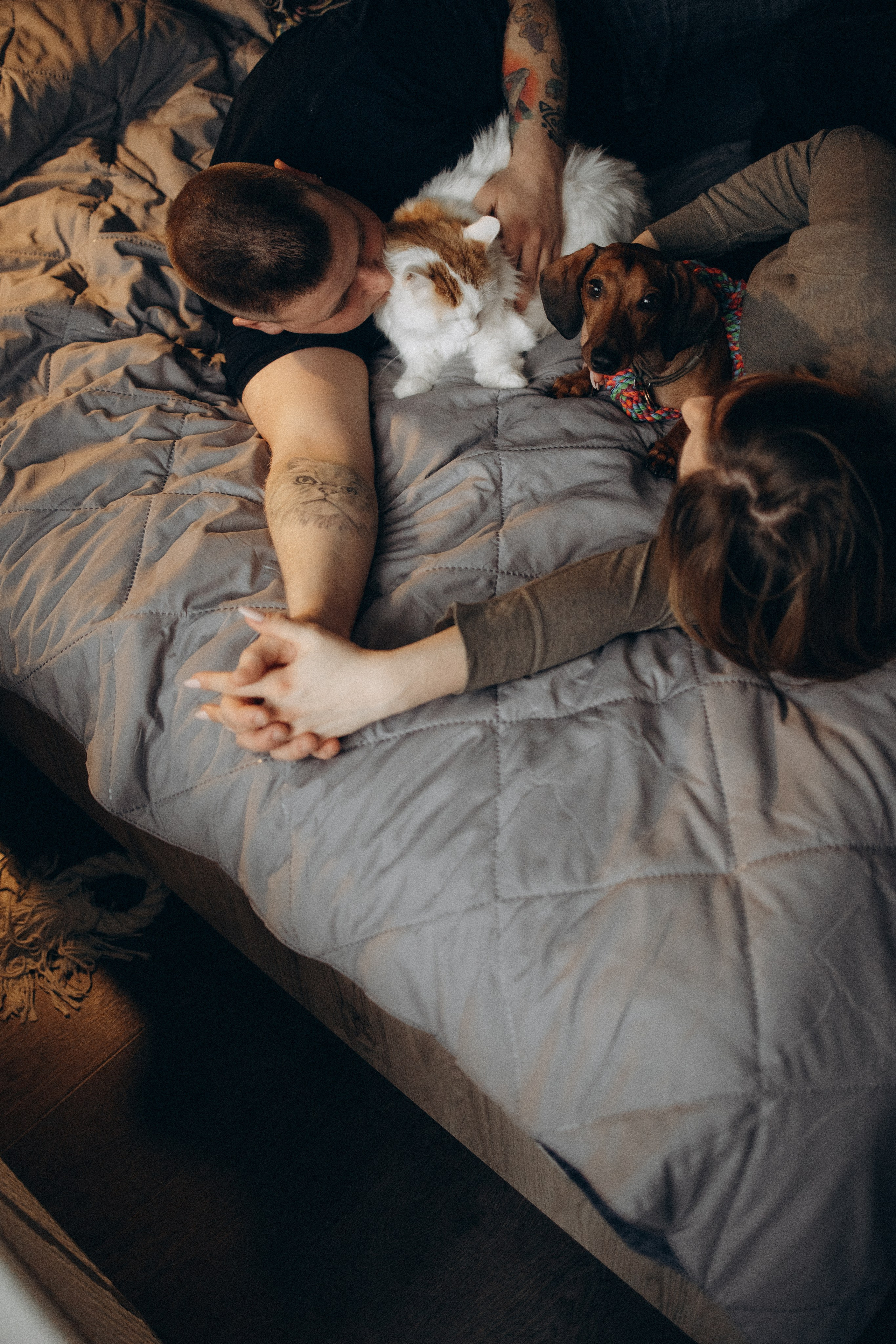 Маша и ее семья. Фотораф — анималист Мария Шистка