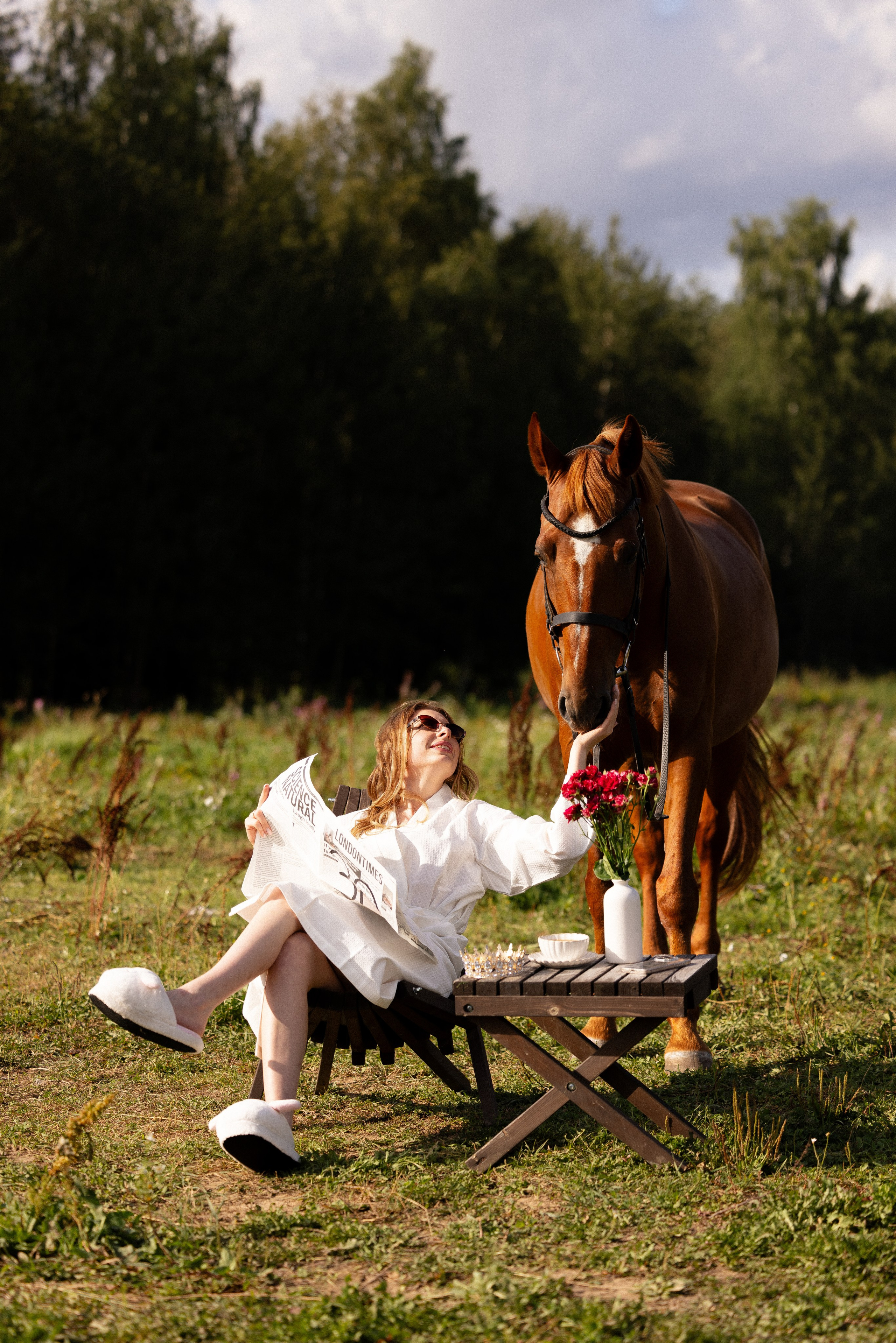 Мария и Реванш. Фотограф и видеограф анималист Аганина Дарья