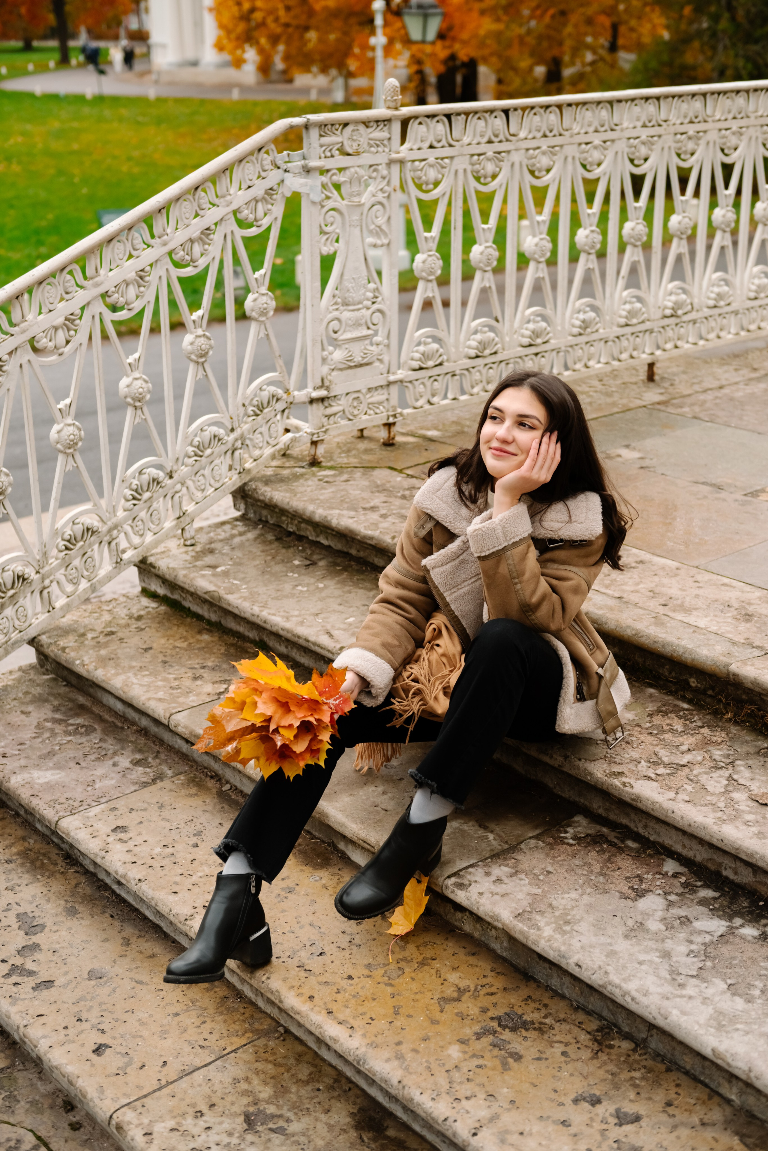 Осенняя фотосессия в Питере на Елагин острове. Свадебный и сеейный фотограф в Санкт-Петербурге Елена Худякова