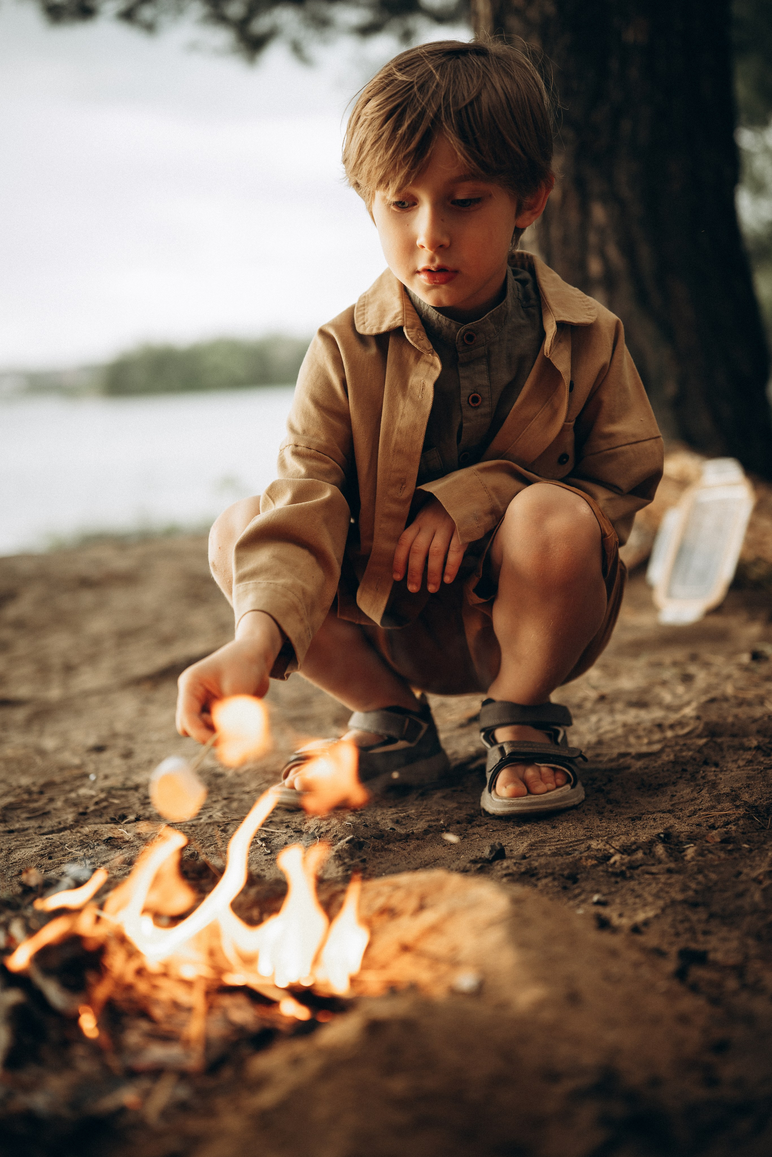 Летним вечером…. Семейный фотограф в Москве Дарья Пузикова